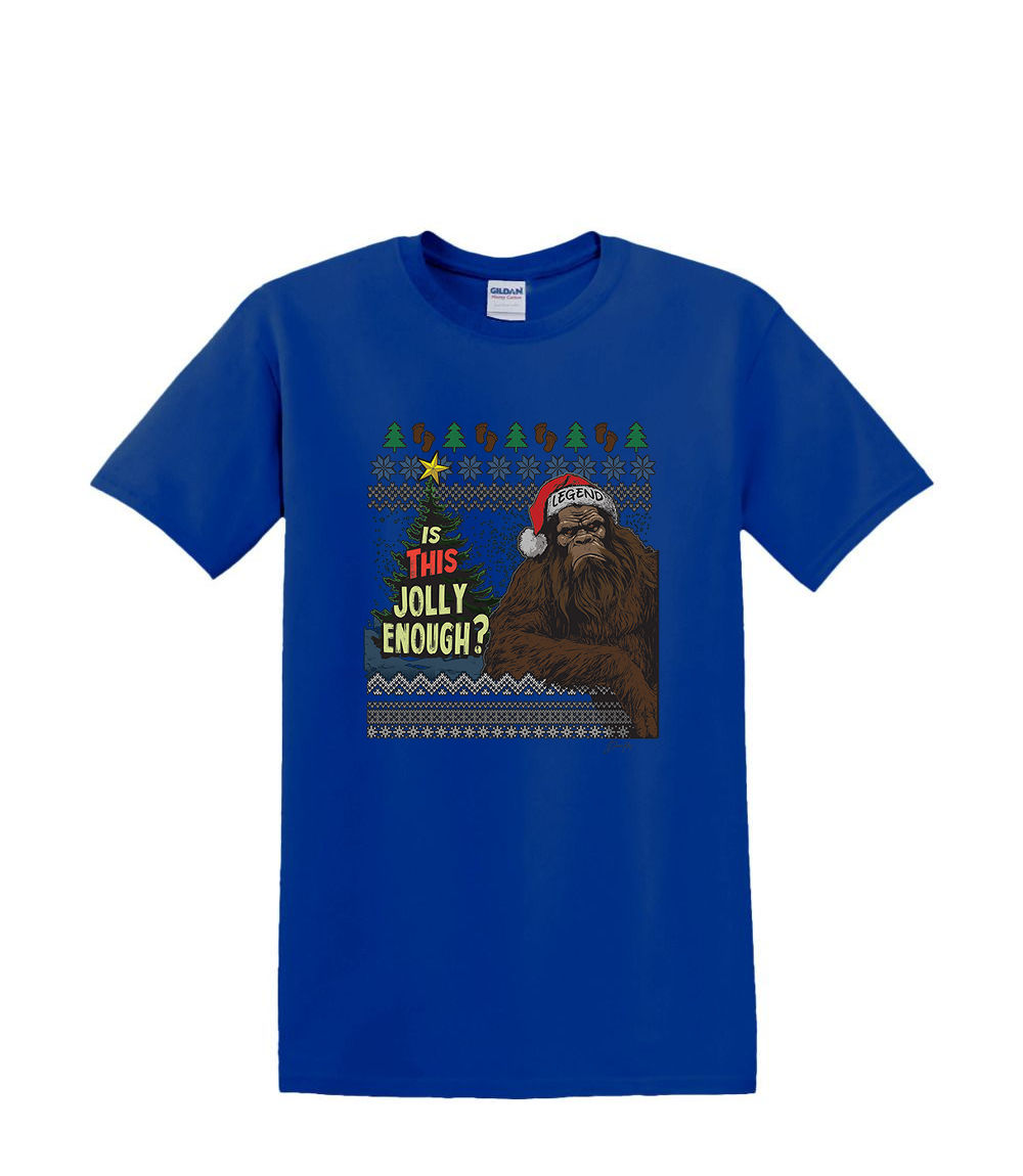 Camiseta S a 2XL 3XL - SUÉTER NAVIDAD BIGFOOT - Humor Divertido Adulto - Imagen 35 de 72