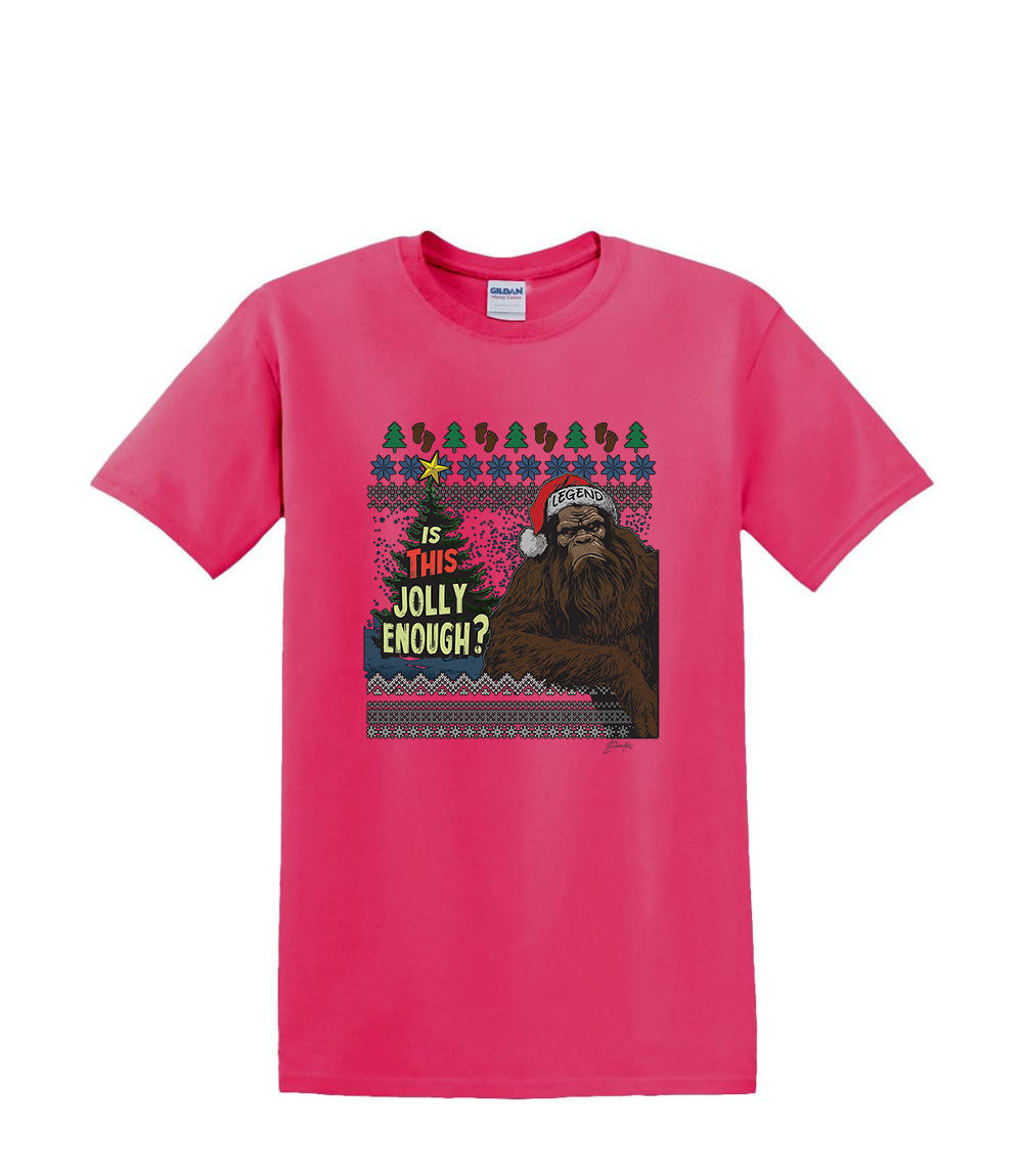 Camiseta S a 2XL 3XL - SUÉTER NAVIDAD BIGFOOT - Humor Divertido Adulto - Imagen 66 de 72