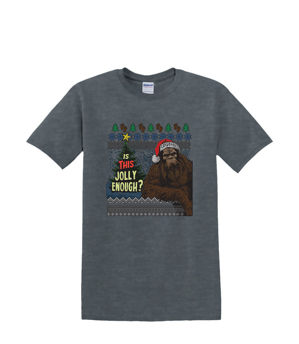 Camiseta S a 2XL 3XL - SUÉTER NAVIDAD BIGFOOT - Humor Divertido Adulto - Imagen 58 de 72
