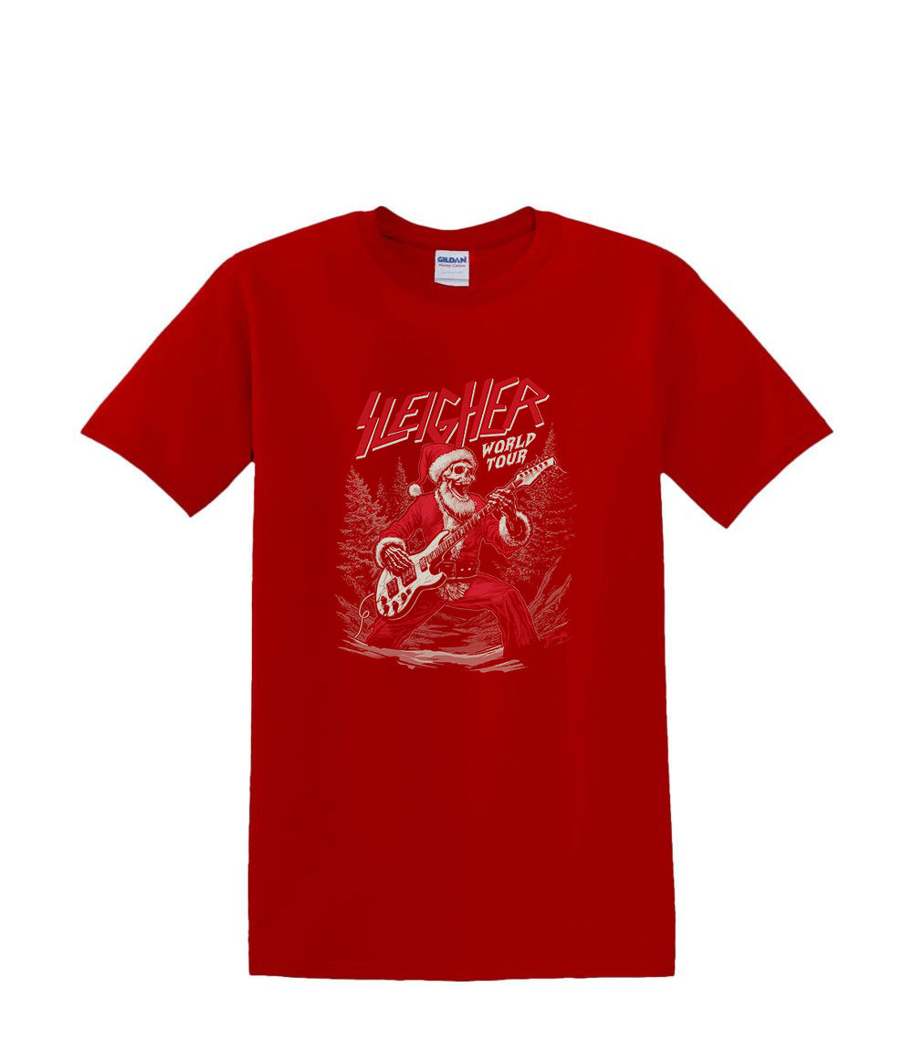 T-Shirt S bis 2XL 3XL - SCHLITTEN WEIHNACHTEN - ROCK SANTA SKULL URLAUB LUSTIG Erwachsene - Bild 28 von 54