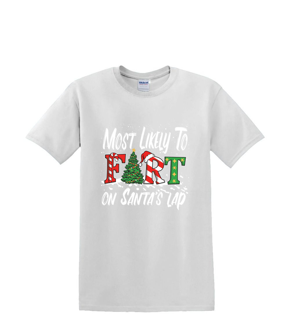 Camiseta S a 2XL 3XL - PEDO en SANTA NAVIDAD - Humor Divertido Adulto - Imagen 44 de 72