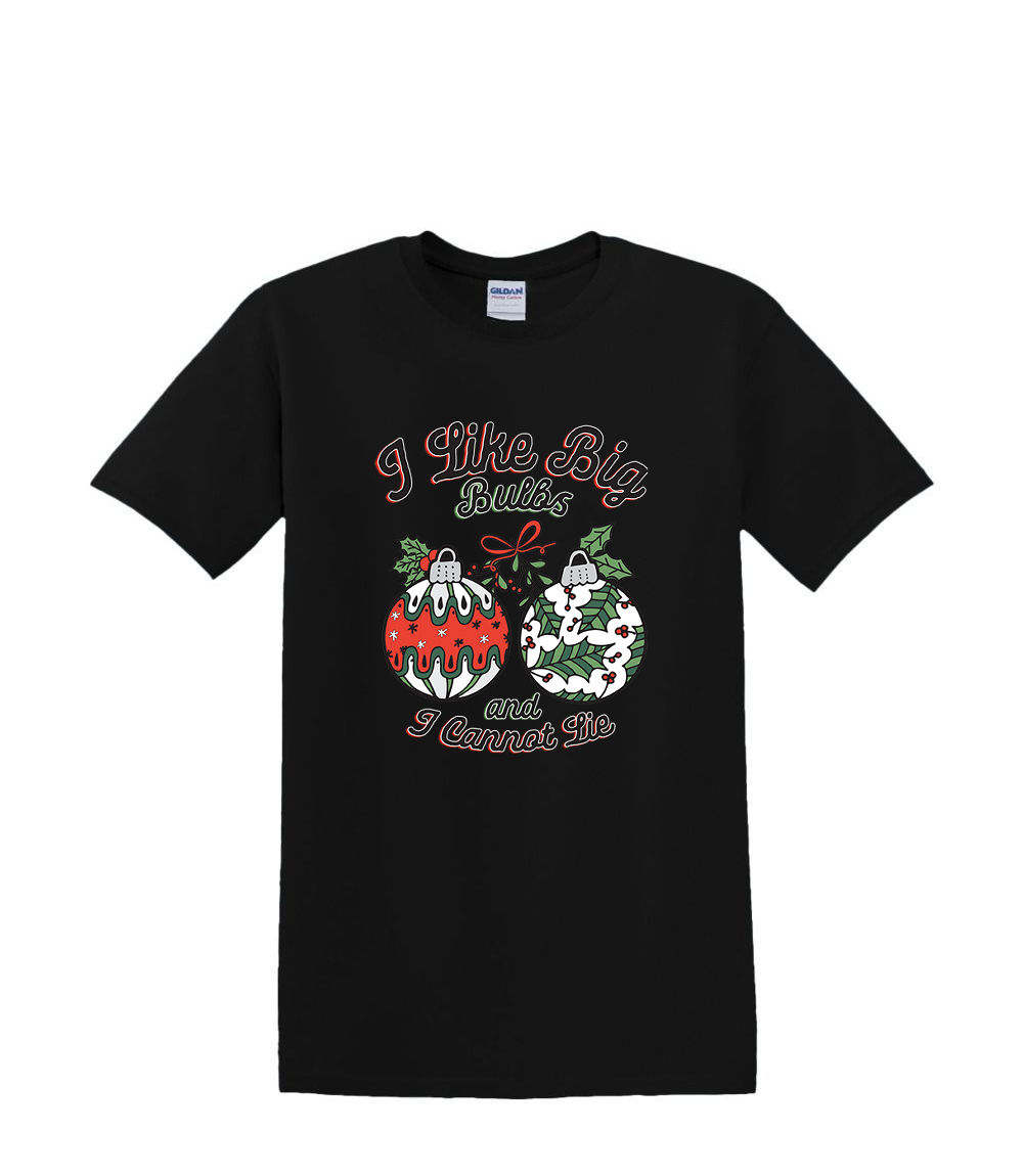 Camiseta S a 2XL 3XL - ME GUSTAN LOS BULBOS GRANDES - Navidad Papá Noel Viaje Divertido Humor Adulto - Imagen 14 de 72