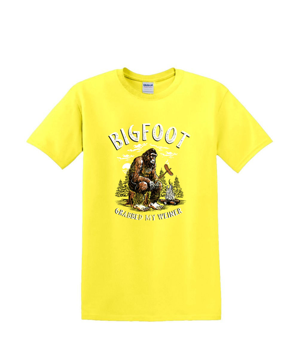 Camiseta S a 2XL 3XL - SASQUATCH BIGFOOT agarró a mi vino - humor divertido adulto - Imagen 53 de 72