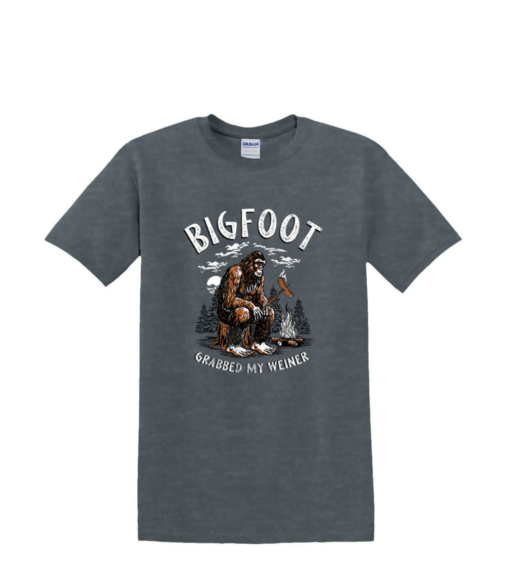 Camiseta S a 2XL 3XL - SASQUATCH BIGFOOT agarró a mi vino - humor divertido adulto - Imagen 57 de 72