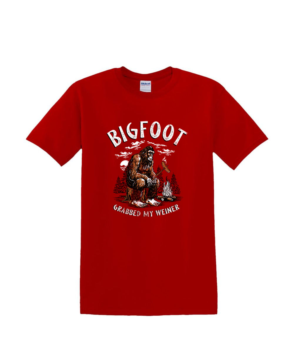 Camiseta S a 2XL 3XL - SASQUATCH BIGFOOT agarró a mi vino - humor divertido adulto - Imagen 39 de 72
