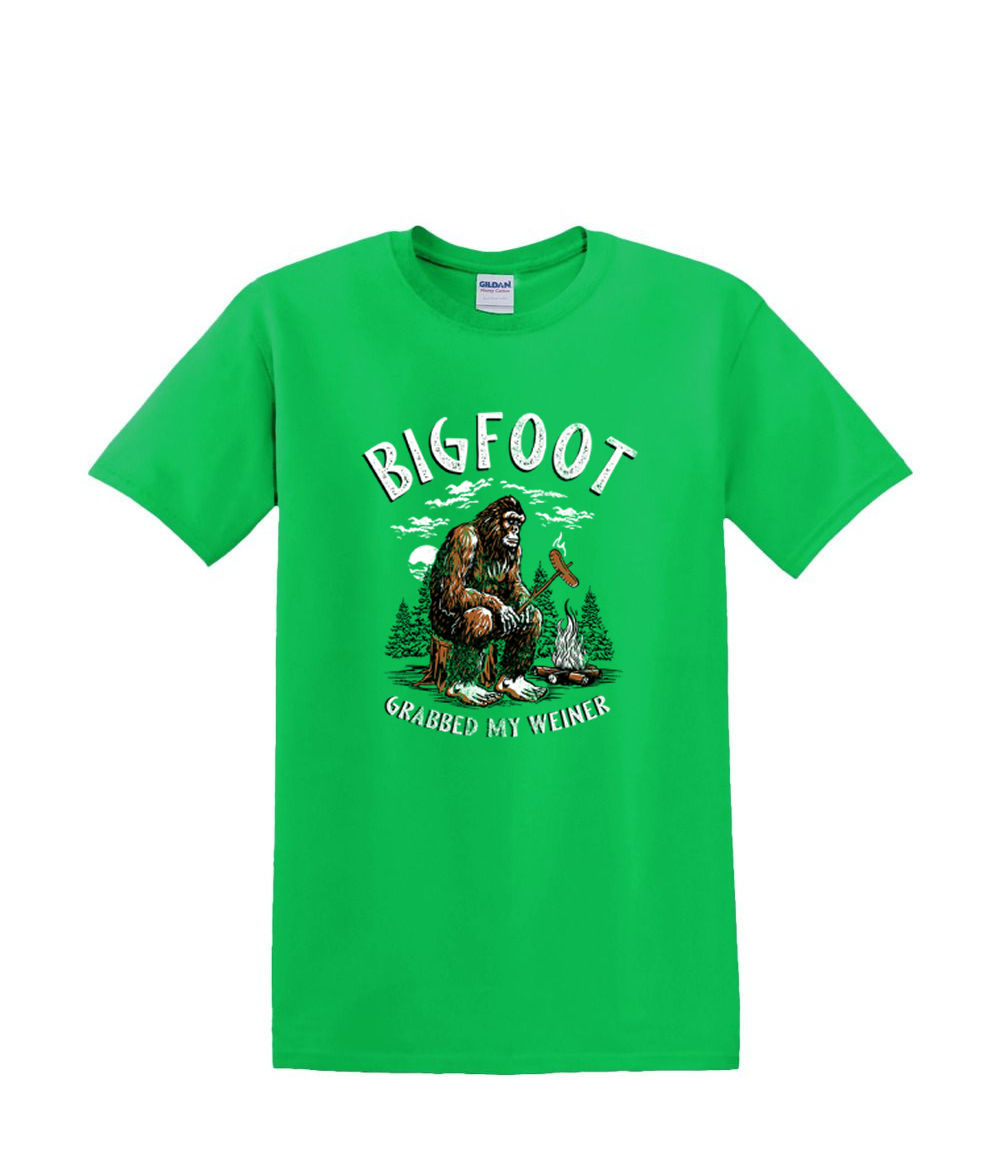 Camiseta S a 2XL 3XL - SASQUATCH BIGFOOT agarró a mi vino - humor divertido adulto - Imagen 20 de 72