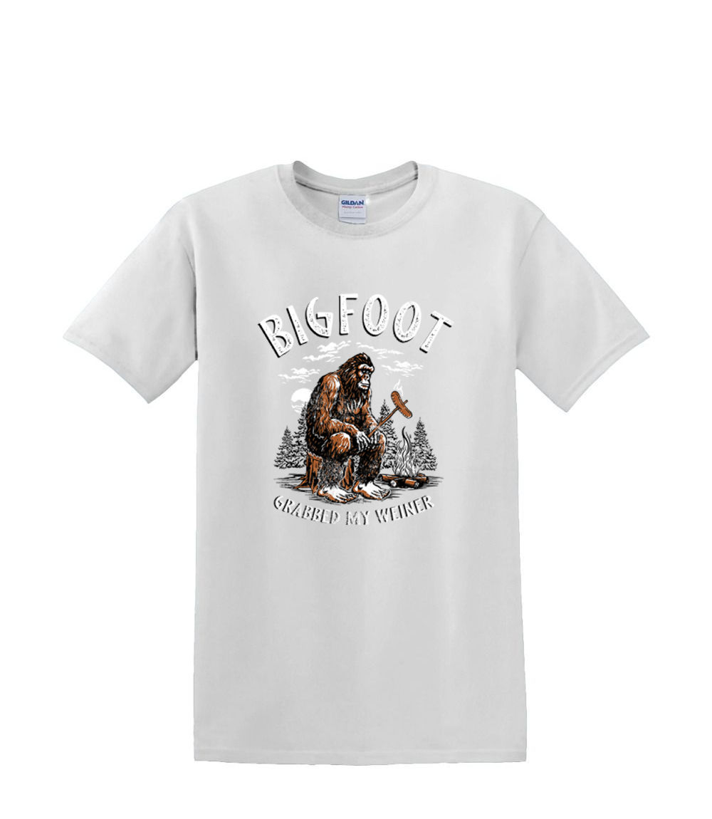 Camiseta S a 2XL 3XL - SASQUATCH BIGFOOT agarró a mi vino - humor divertido adulto - Imagen 46 de 72