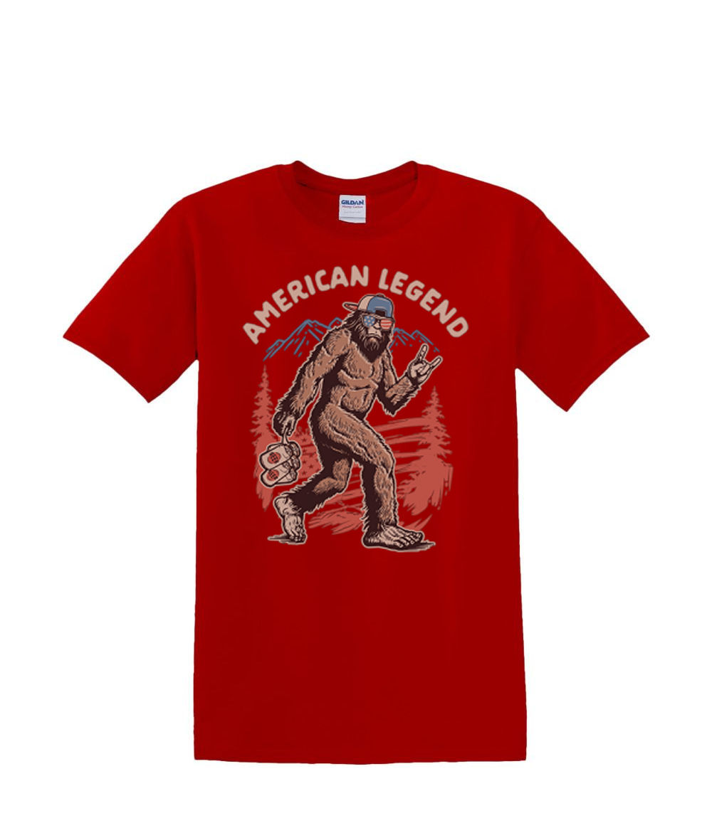 T-Shirt S to 2xl 3xl - SASQUATCH BIGFOOT American Legend - Fun Humor Adult - Picture 39 of 72