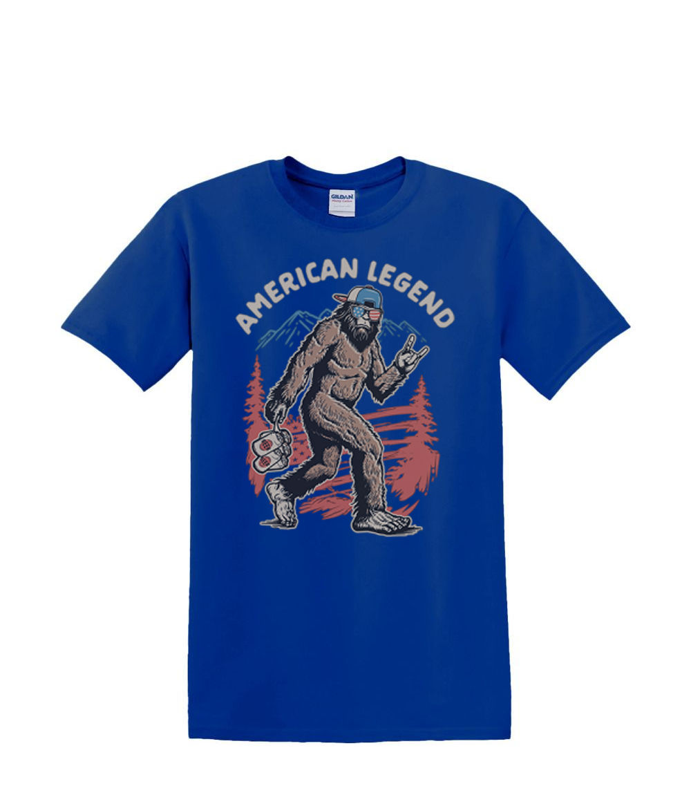 T-Shirt S to 2xl 3xl - SASQUATCH BIGFOOT American Legend - Fun Humor Adult - Picture 34 of 72