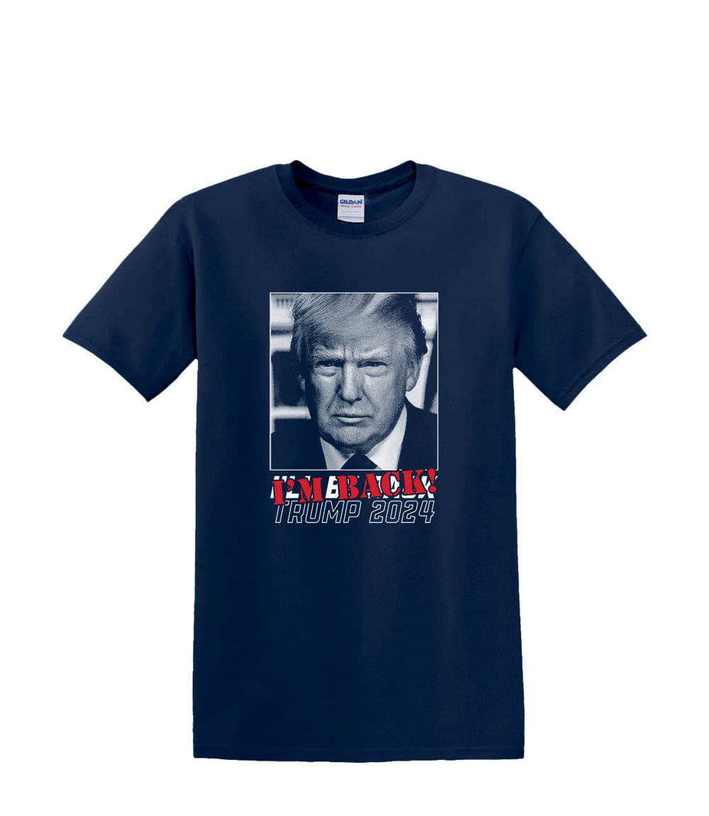 Camiseta S a 2XL 3XL - TRUMP I'M BACK - HUMOR POLÍTICO DIVERTIDO Adulto - Imagen 38 de 54