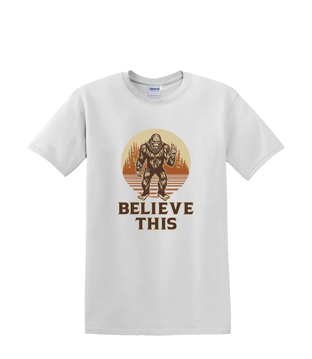 S bis 2XL 3XL -BELIEVE this SASQUATCH BIGFOOT Fun Humor Erwachsene - Bild 47 von 72