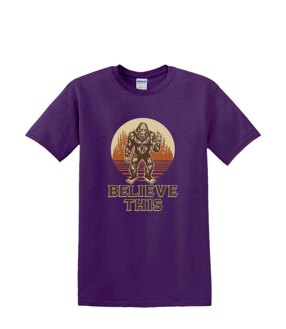 S bis 2XL 3XL -BELIEVE this SASQUATCH BIGFOOT Fun Humor Erwachsene - Bild 29 von 72