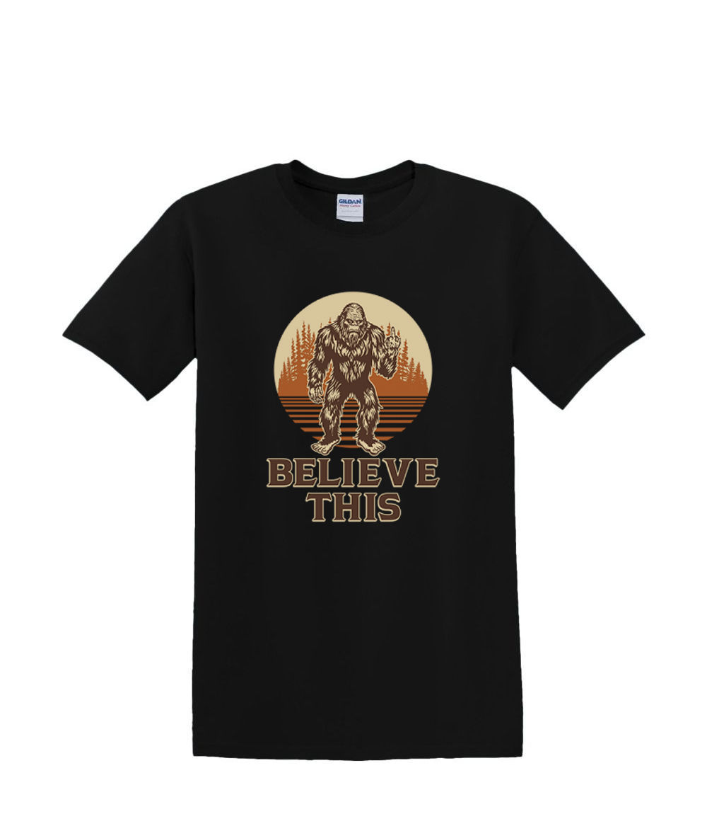 S bis 2XL 3XL -BELIEVE this SASQUATCH BIGFOOT Fun Humor Erwachsene - Bild 18 von 72