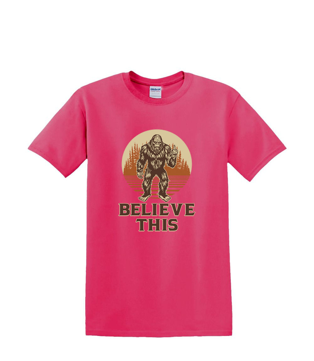S bis 2XL 3XL -BELIEVE this SASQUATCH BIGFOOT Fun Humor Erwachsene - Bild 66 von 72