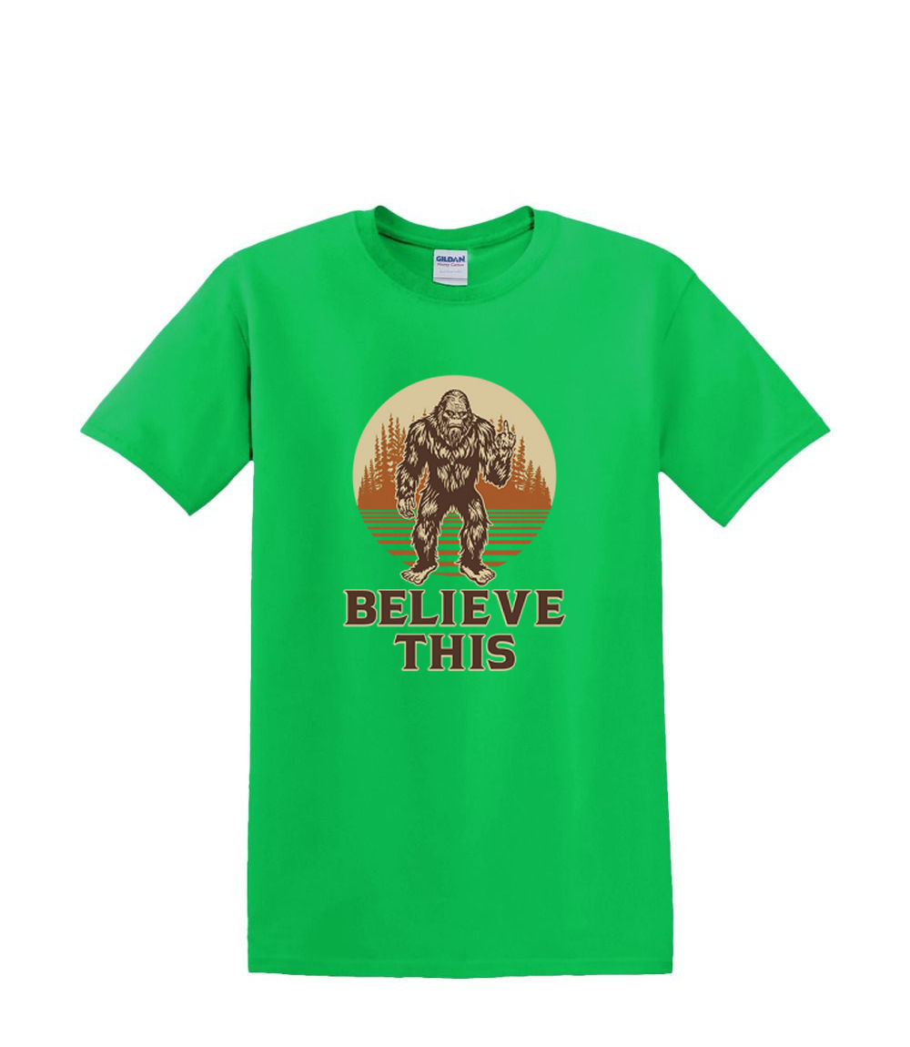 S bis 2XL 3XL -BELIEVE this SASQUATCH BIGFOOT Fun Humor Erwachsene - Bild 19 von 72