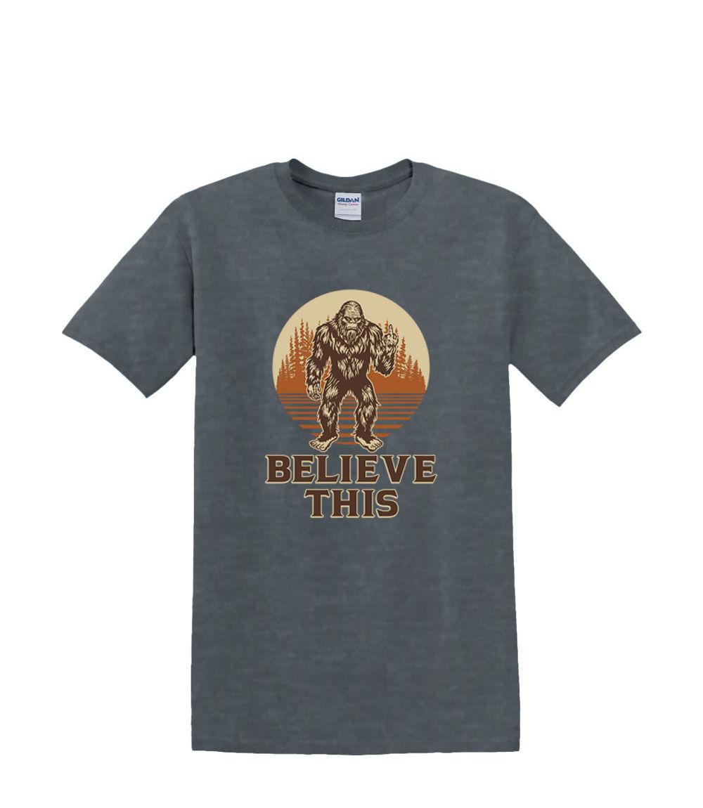 S bis 2XL 3XL -BELIEVE this SASQUATCH BIGFOOT Fun Humor Erwachsene - Bild 58 von 72