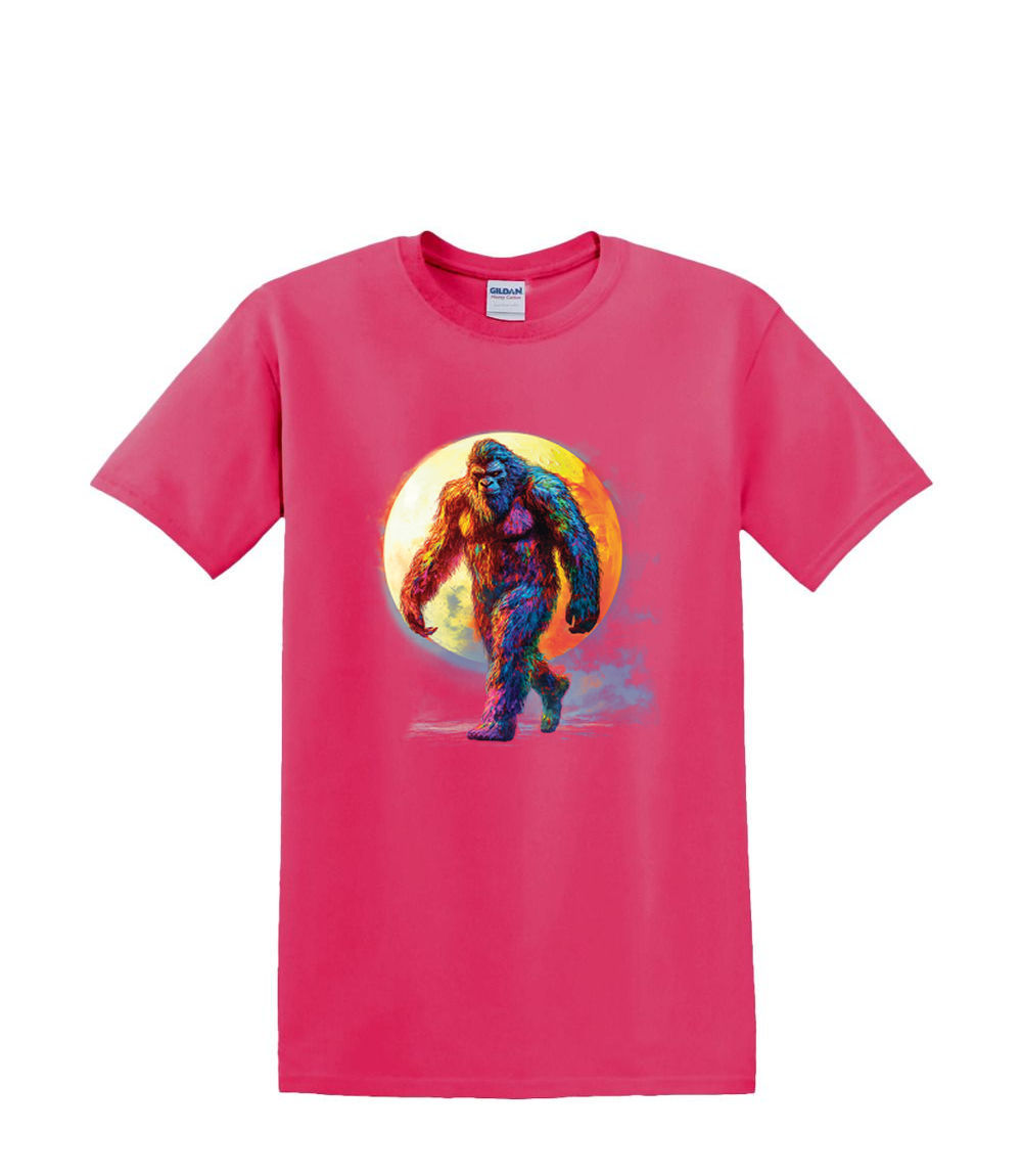 S bis 2XL 3XL - Neon Bigfoot Moon SASQUATCH BIGFOOT Fun Humor Erwachsene - Bild 65 von 72