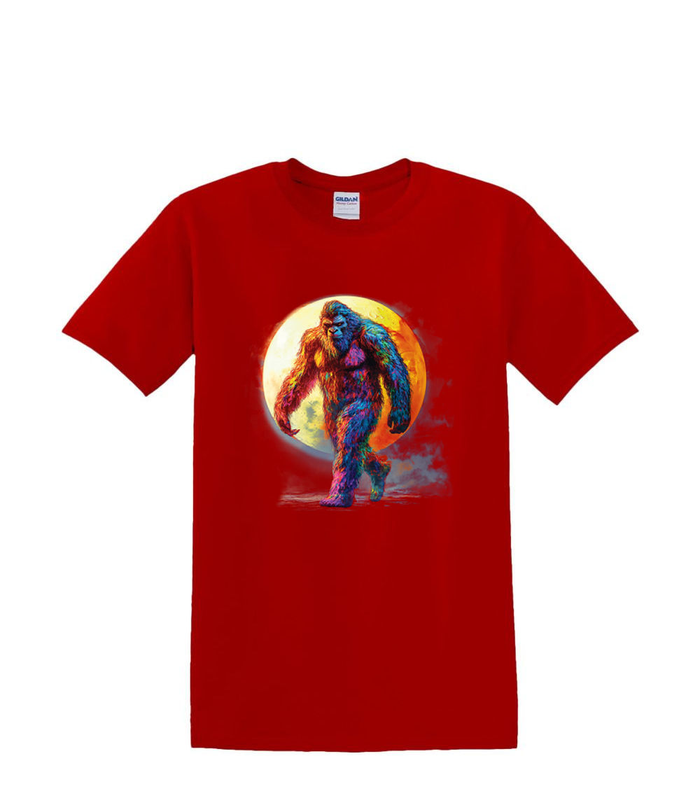 S bis 2XL 3XL - Neon Bigfoot Moon SASQUATCH BIGFOOT Fun Humor Erwachsene - Bild 41 von 72