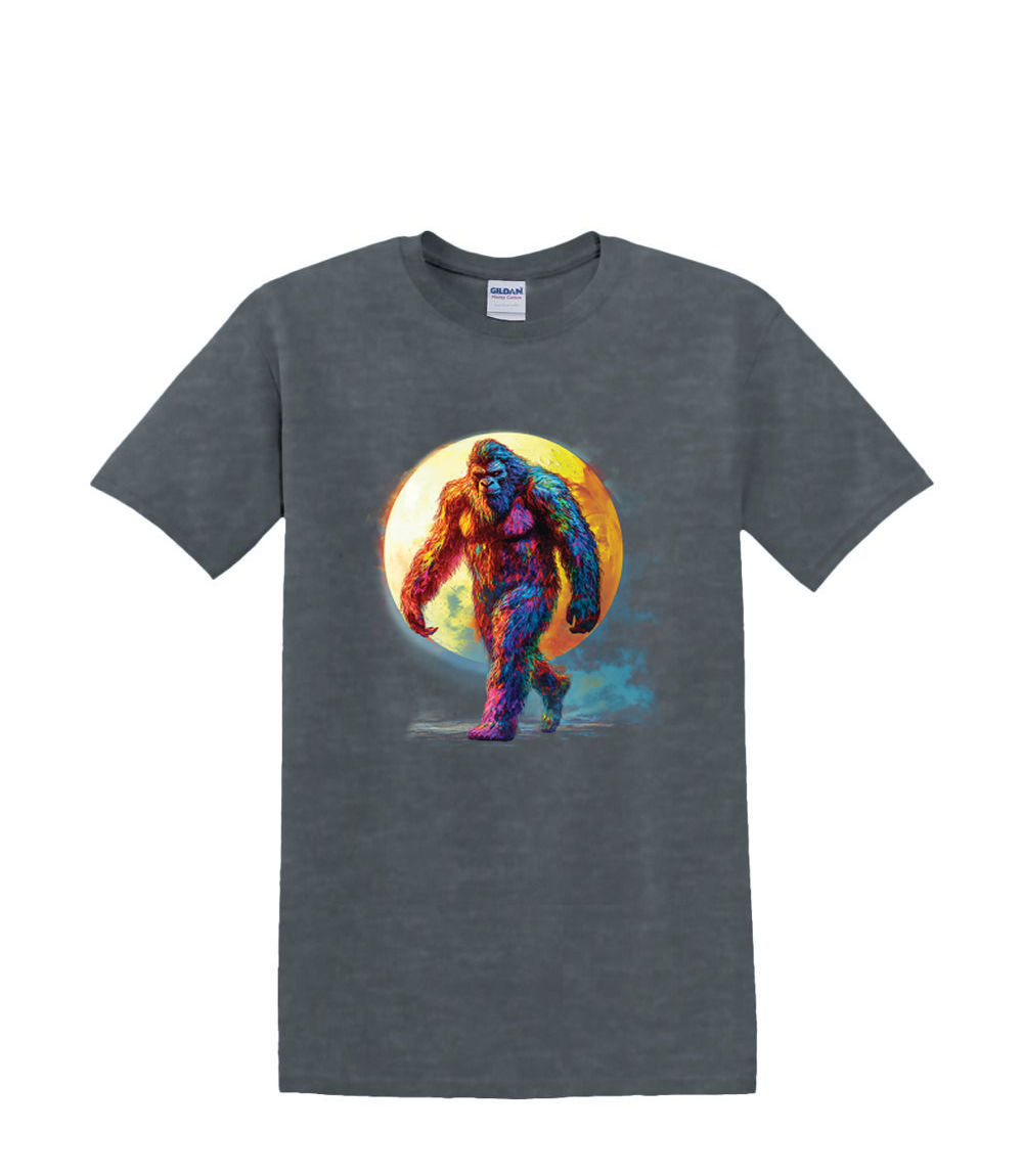 S bis 2XL 3XL - Neon Bigfoot Moon SASQUATCH BIGFOOT Fun Humor Erwachsene - Bild 55 von 72