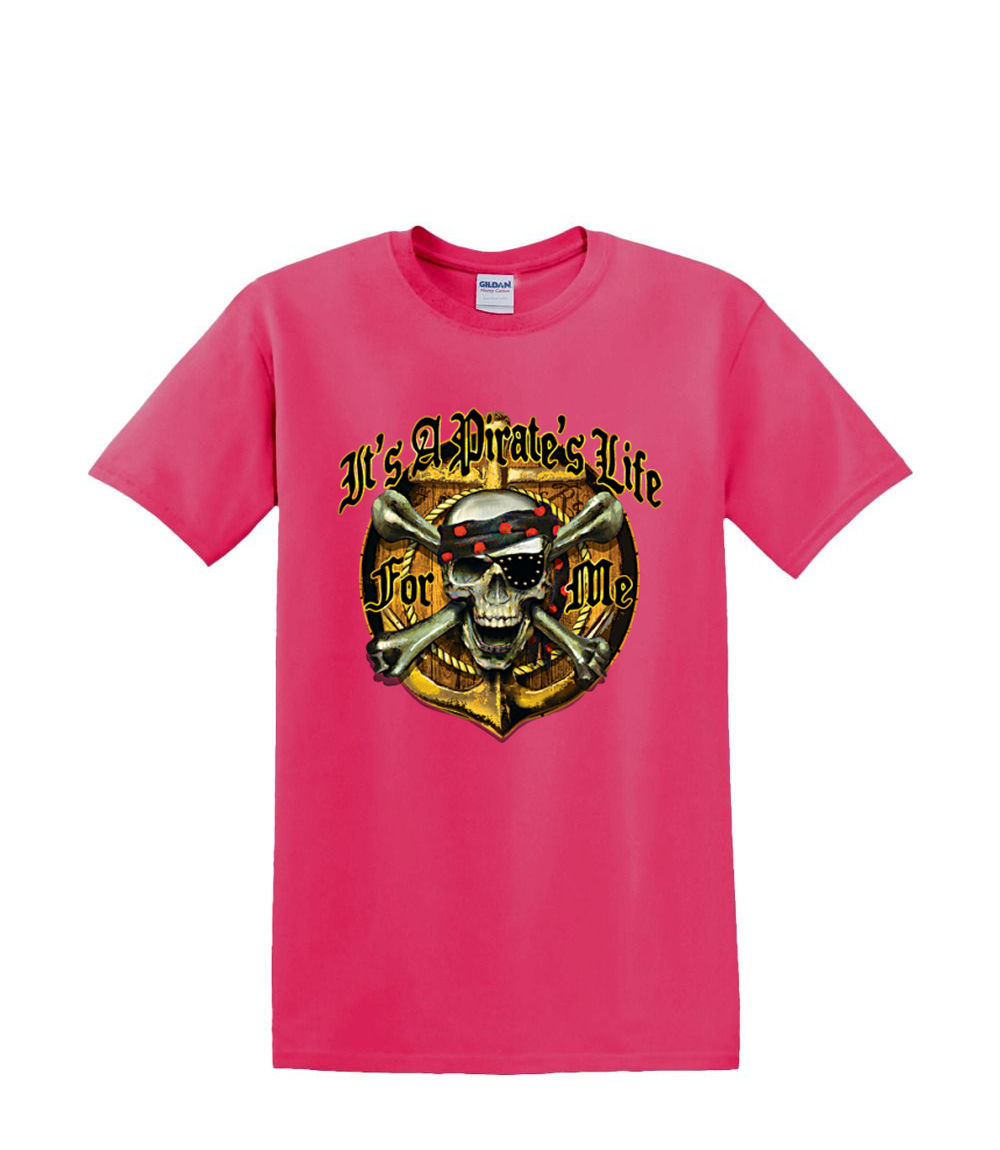 t-Shirt S to 2xl 3xl - PIRATE LIFE for me skull sailing fun humor adult - Picture 62 of 72