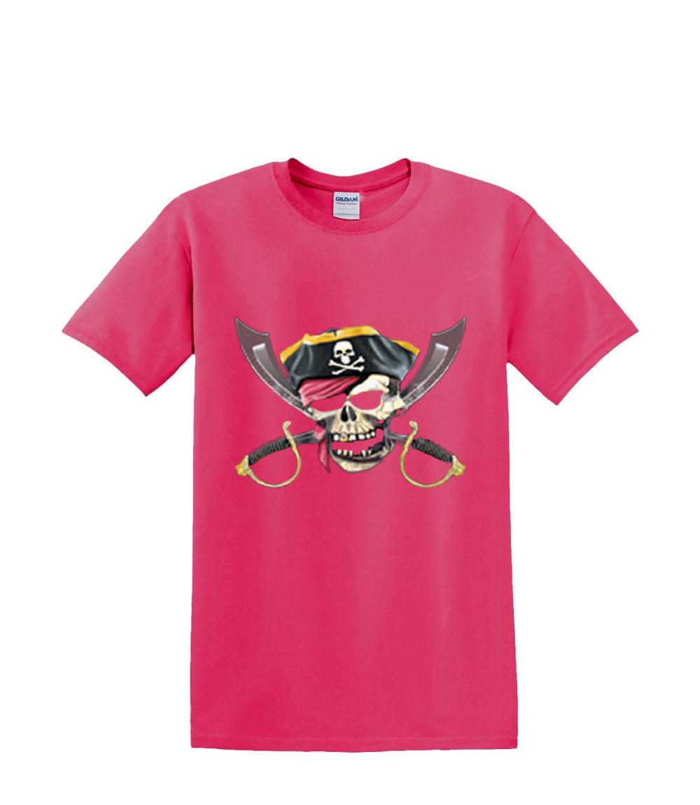 T-Shirt S to 2xl 3xl - PIRATE SKULL SWORDS fun humor adult - Picture 61 of 72