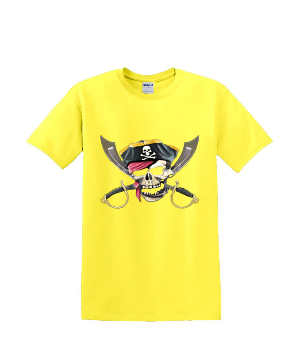 T-Shirt S to 2xl 3xl - PIRATE SKULL SWORDS fun humor adult - Picture 52 of 72