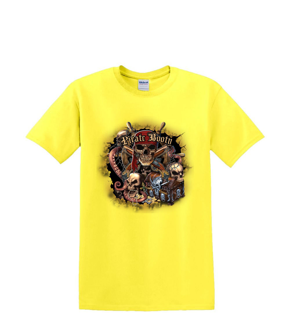 T-Shirt S to 2XL 3XL PIRATE BOOTY skull pirate nautical sailing humor fun adult - Picture 53 of 71