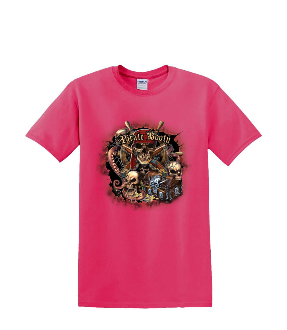 T-Shirt S to 2XL 3XL PIRATE BOOTY skull pirate nautical sailing humor fun adult - Picture 63 of 71