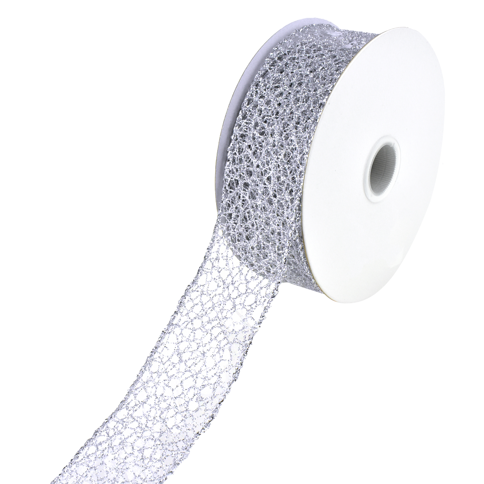 Glitzer Gurtband Drahtband, 1-1/2 Zoll, 10 Yard - Bild 6 von 6