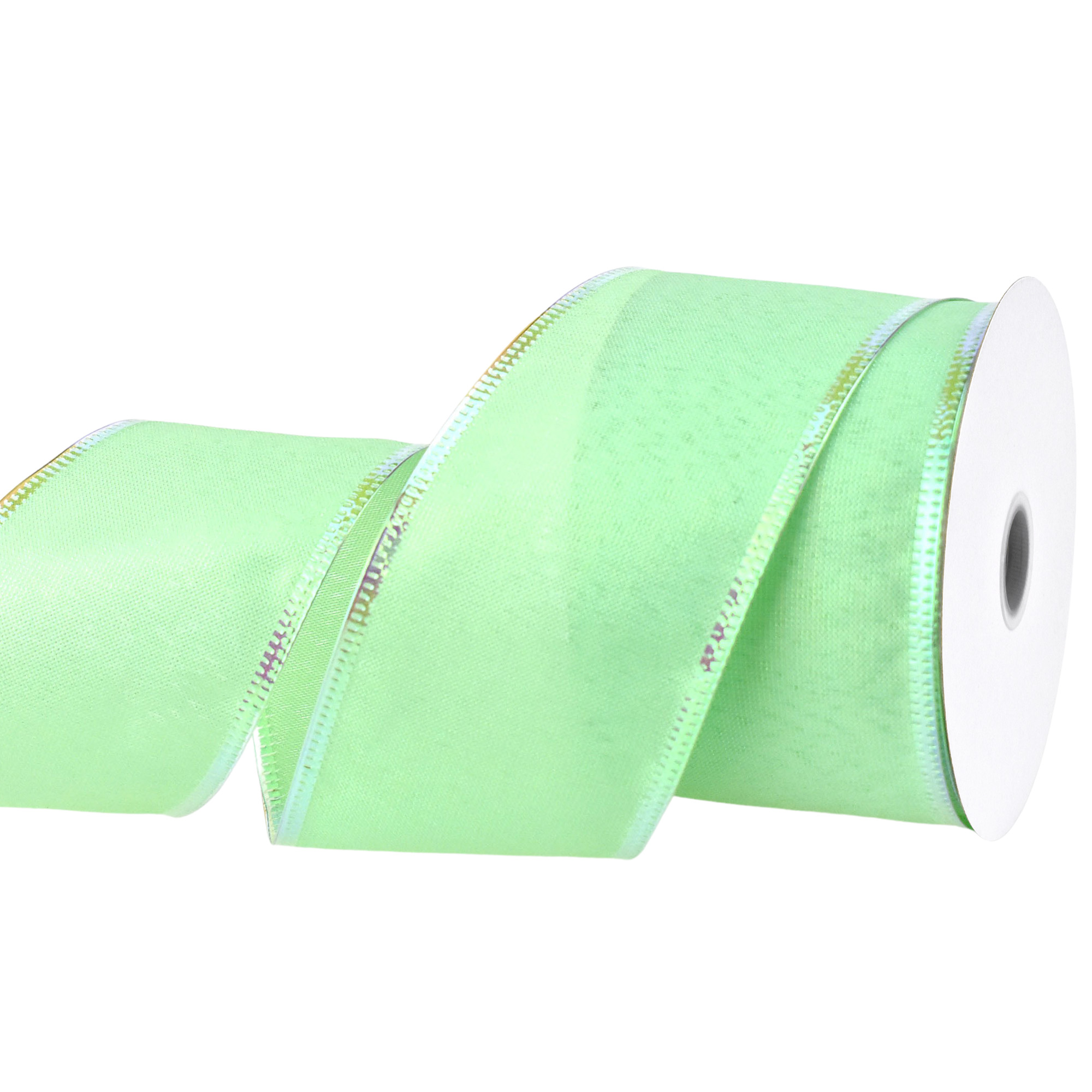 Classic Satin Metallic Edge Wired Ribbon, 10-yard - 第 7/7 張圖片