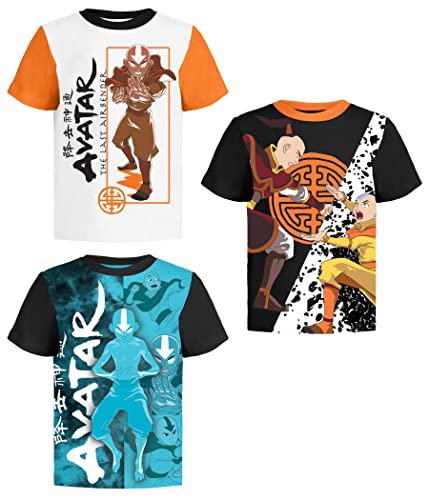 Avatar The Last Airbender Graphic T-Shirt (3 pc Set)- Toddler to Kids Clothes - Picture 3 of 3
