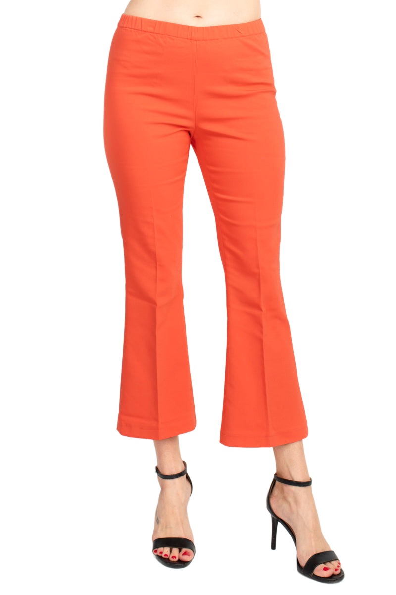 Peace of Cloth Regan Crop Flare Stretch Cotton Pant - Picture 14 of 17
