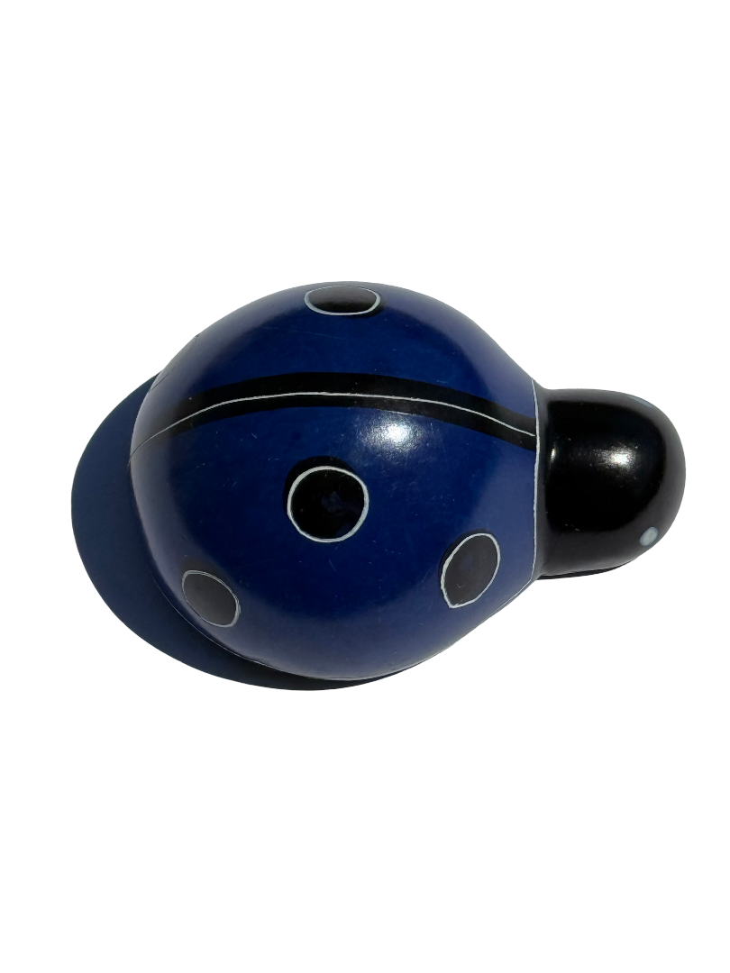 Soapstone Ladybug Figurine Sculpture