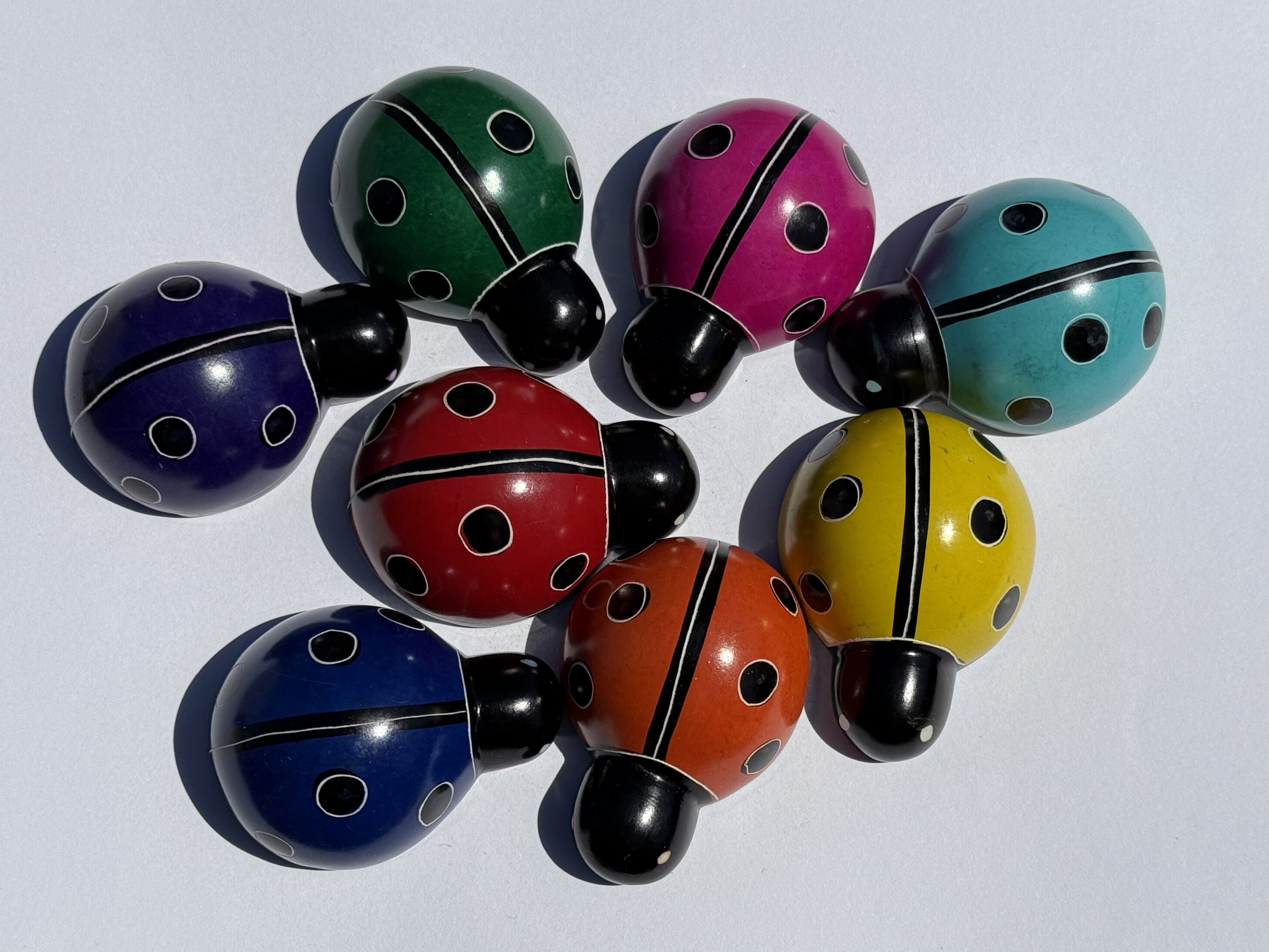 Soapstone Ladybug Figurine Sculpture