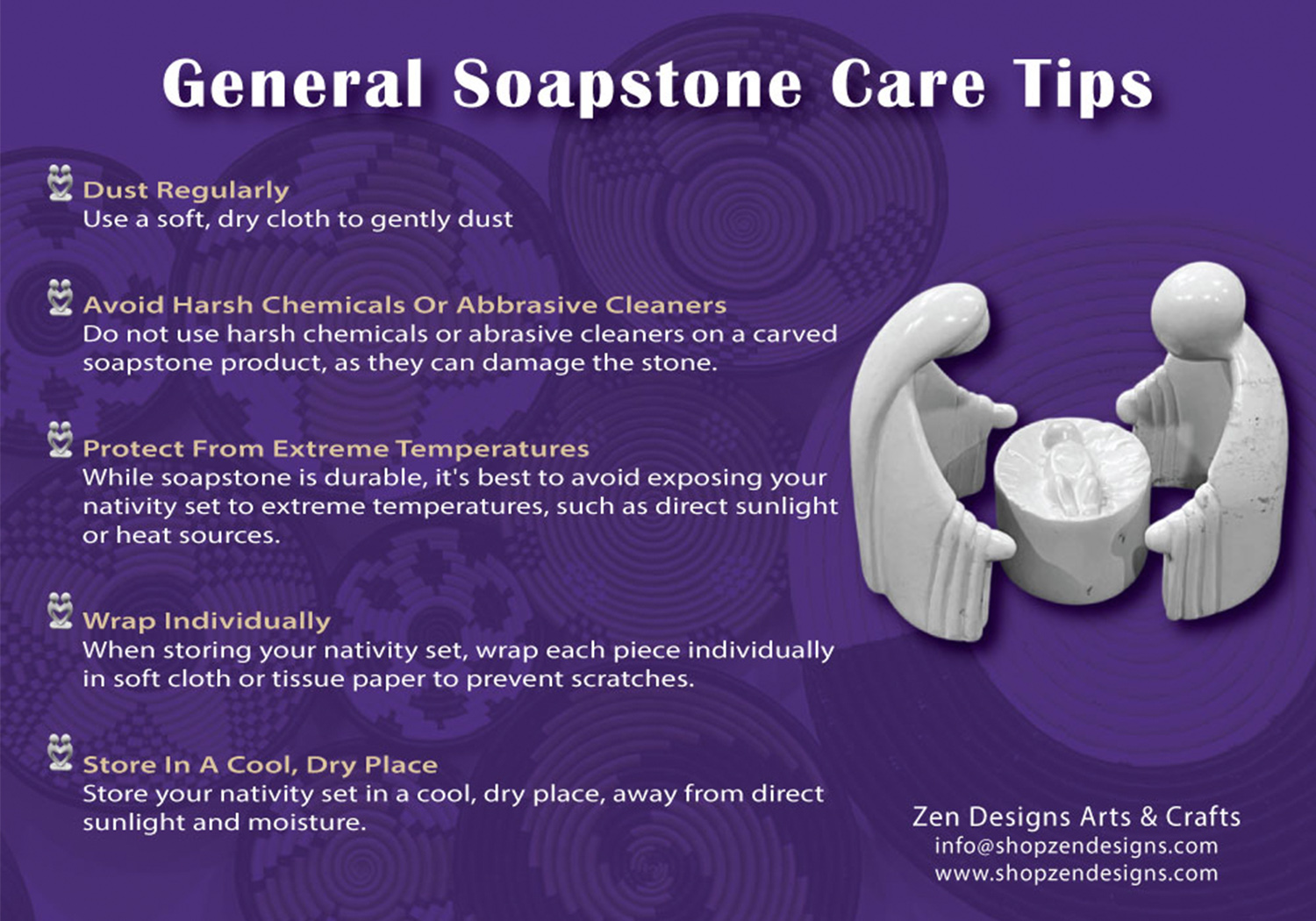 Soapstone Ladybug Figurine Sculpture