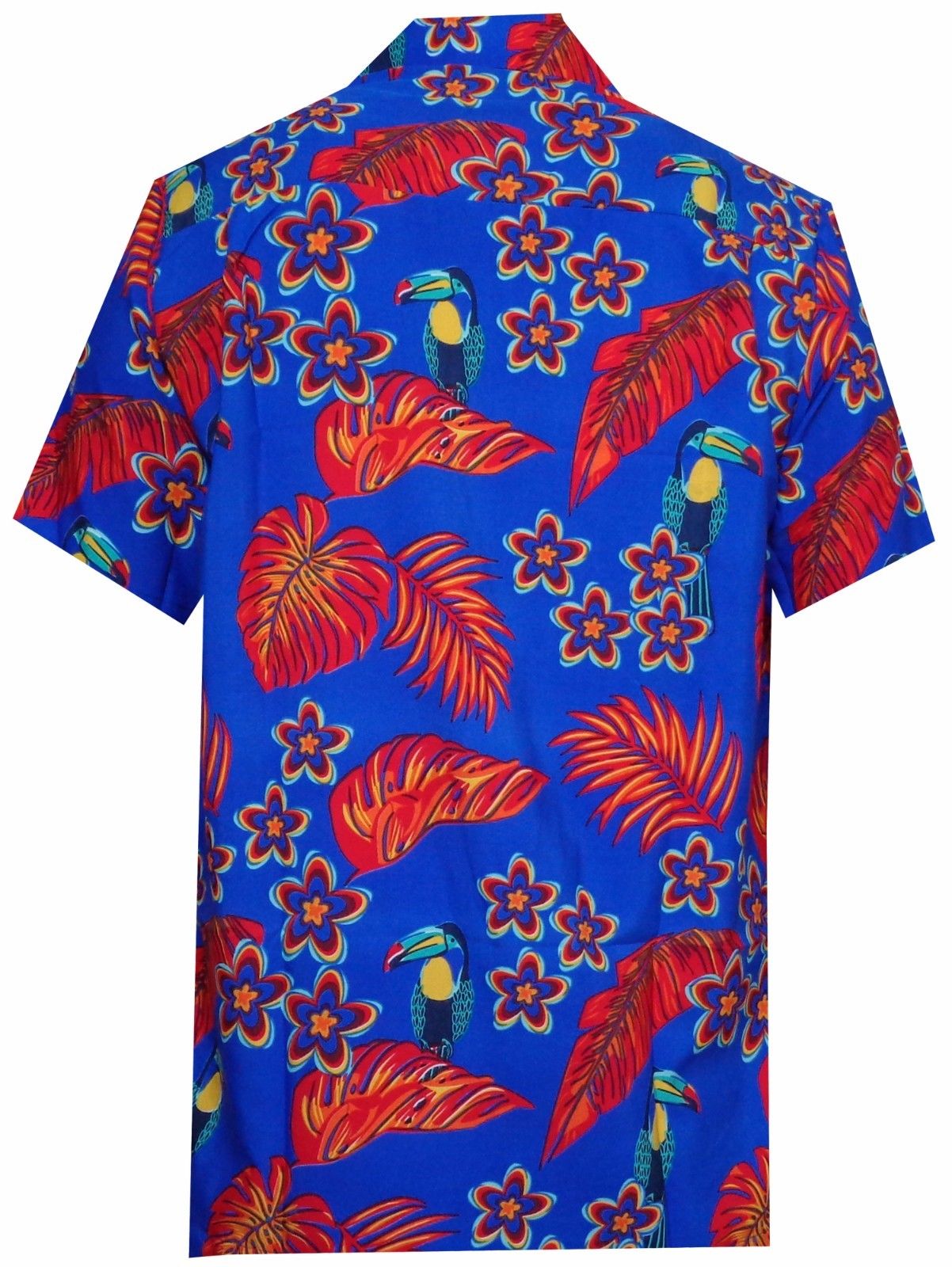 Mens Hawaiian Shirt Beach Wear Aloha 