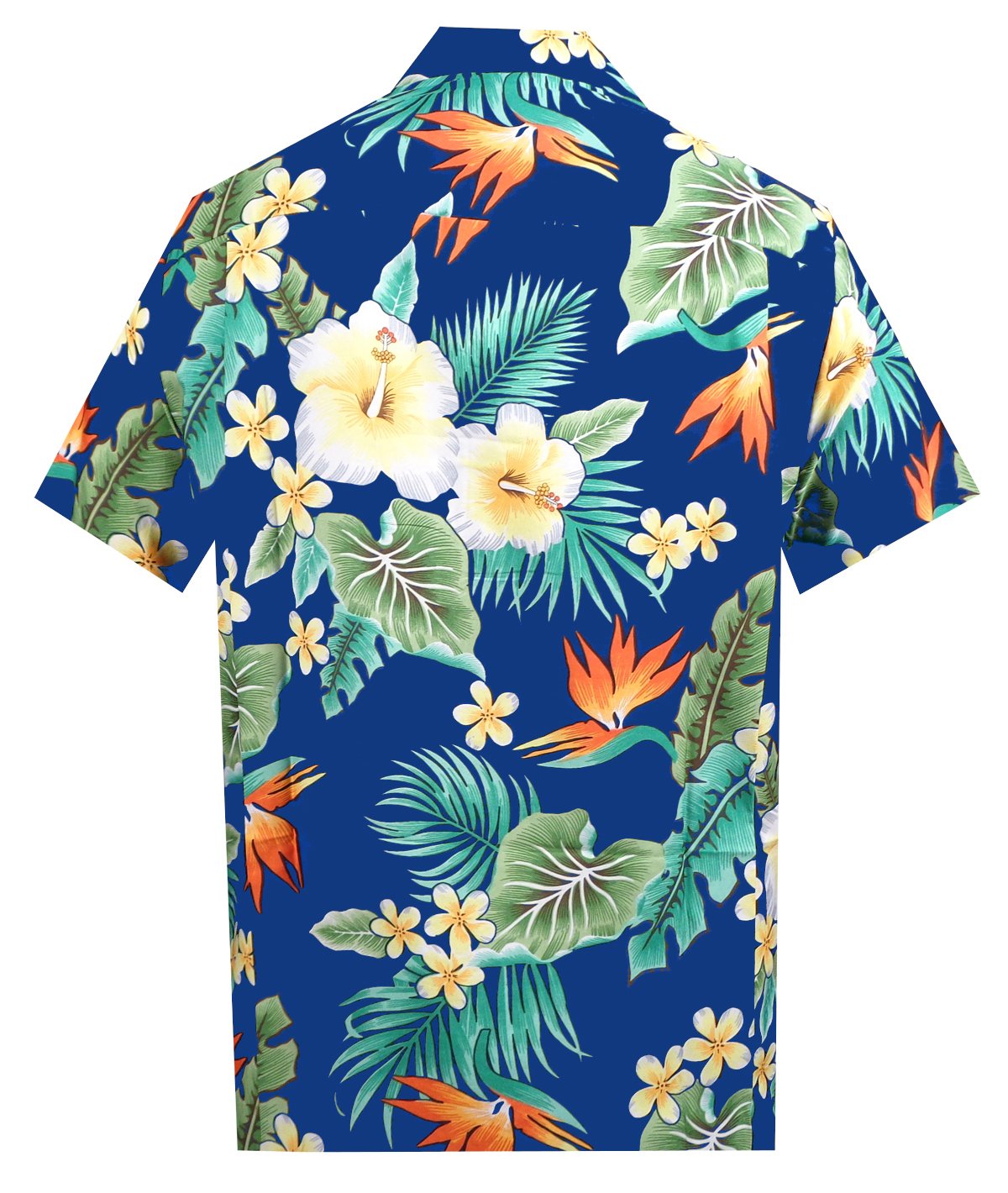 Camisa Hawaiana Para Hombres Flor Hoja Playa Aloha Fiesta Informal Vacaciones Manga Corta - Imagen 10 de 22