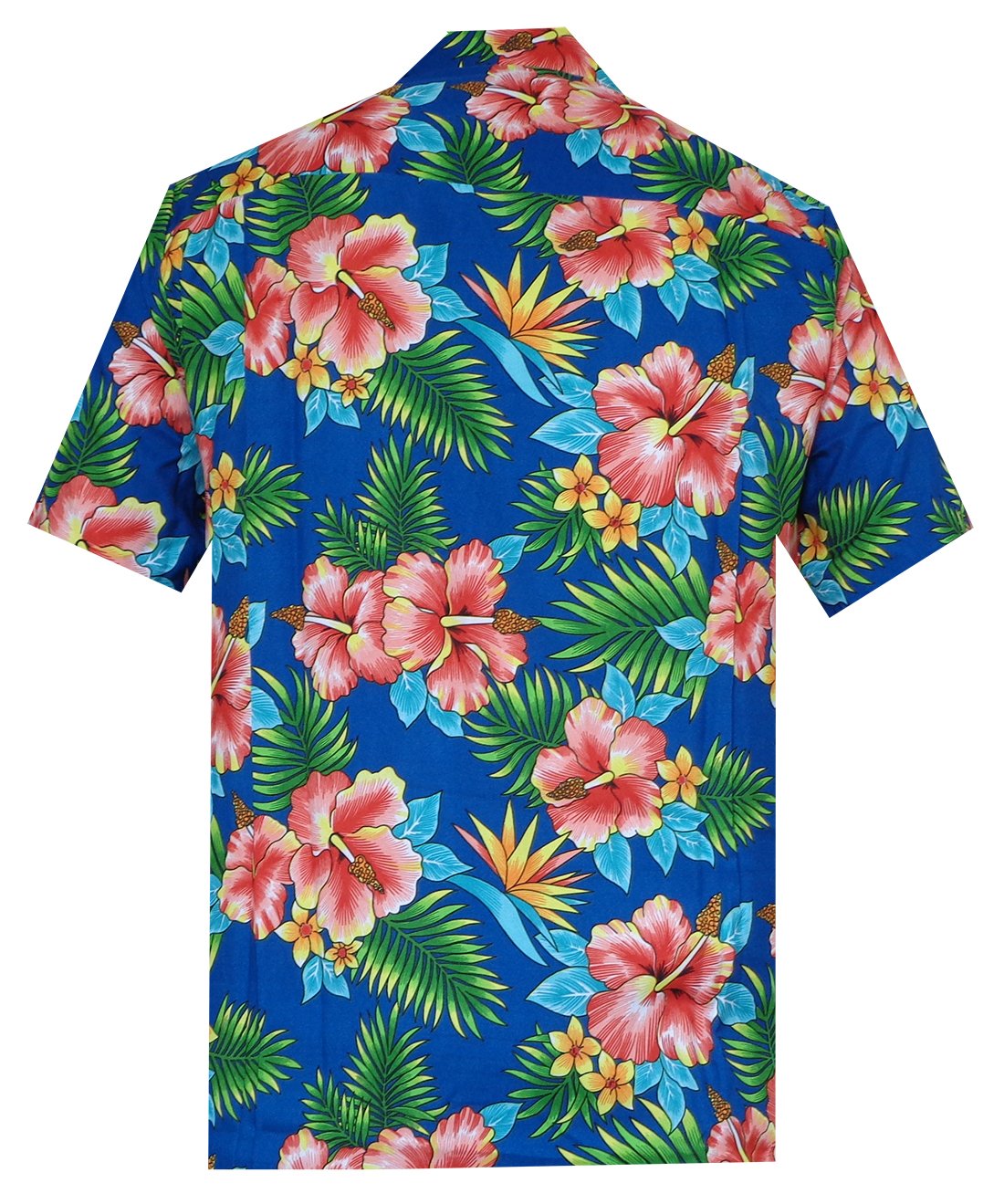 Camisa hawaiana para hombre toda flor playa Aloha fiesta informal vacaciones manga corta - Imagen 14 de 30