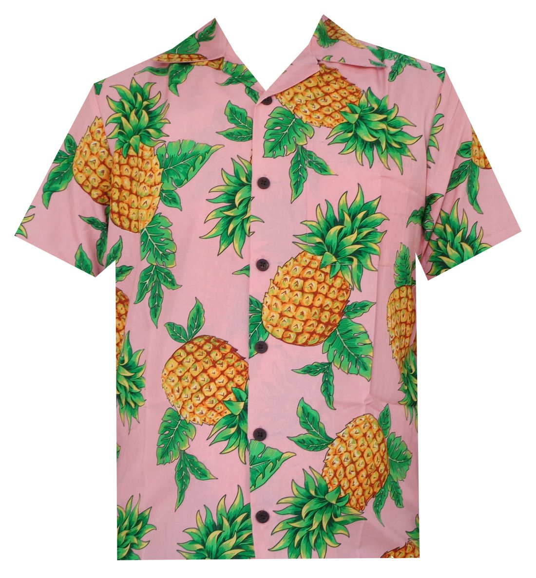 Camisas hawaianas para hombre Aloha fiesta informal campamento con botones crucero vacaciones tour - Imagen 16 de 21