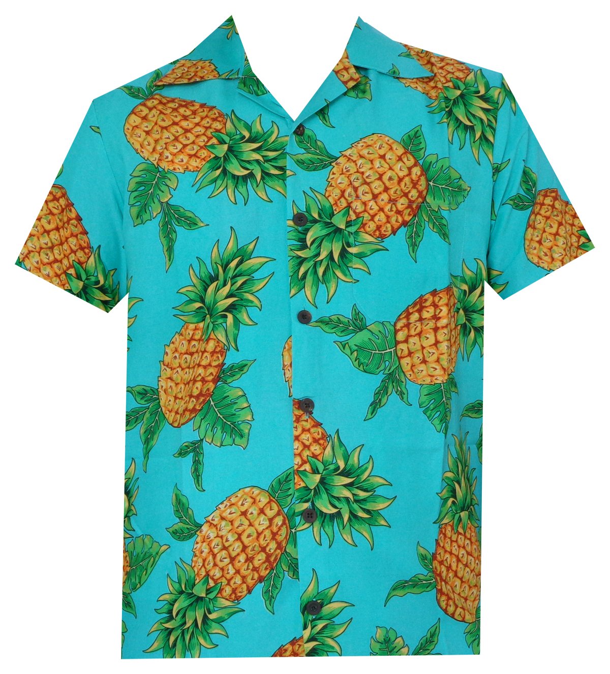 Camisas hawaianas para hombre Aloha fiesta informal campamento con botones crucero vacaciones tour - Imagen 13 de 21