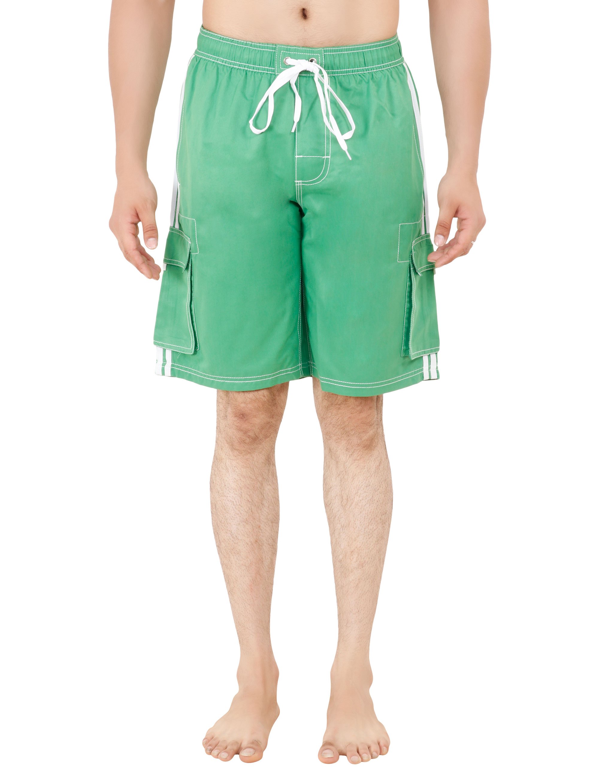 Para hombres bañadores bañadores tabla de nadar pantalones cortos vacaciones playa fiesta malla revestimiento divertido - Imagen 12 de 26