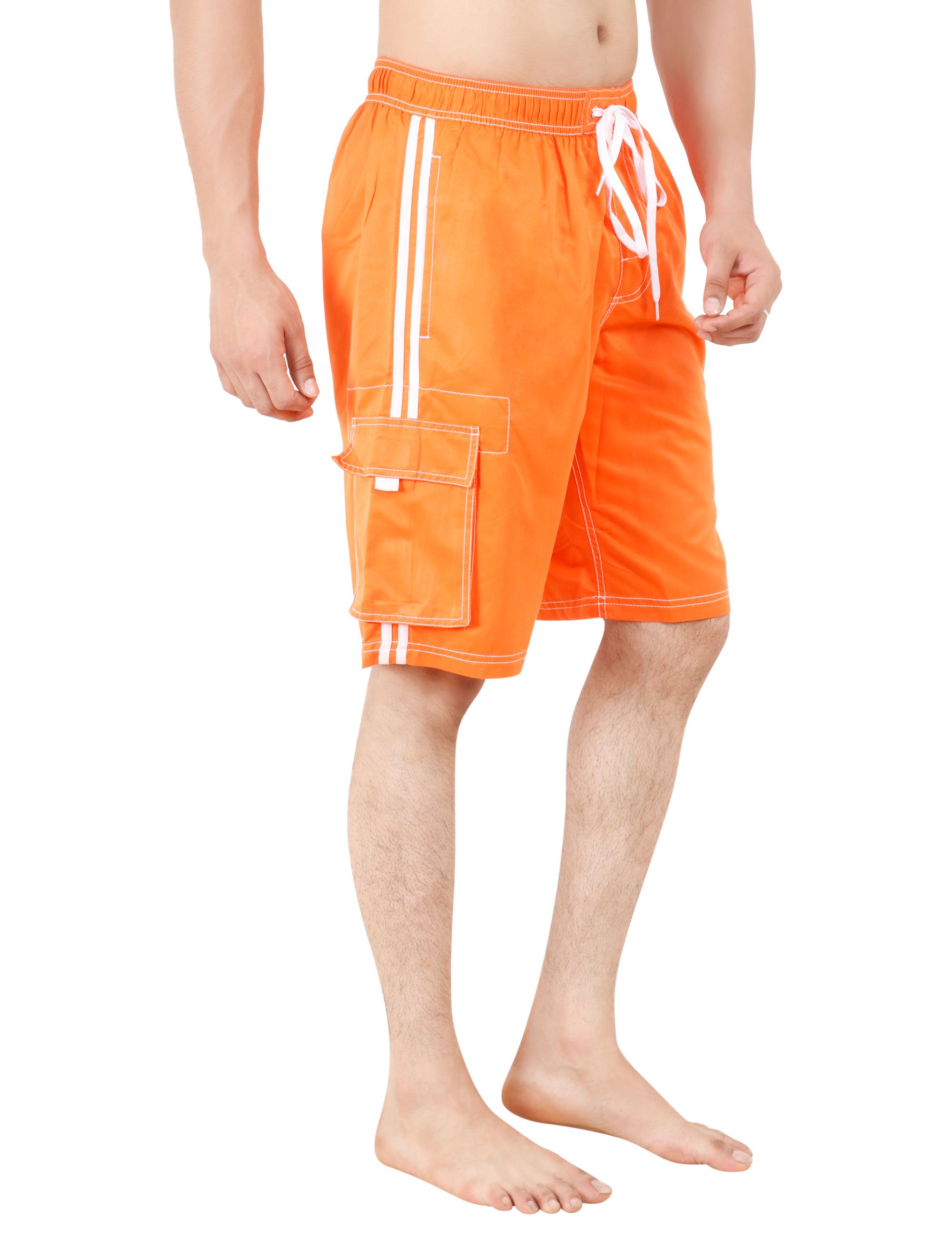 Para hombres bañadores bañadores tabla de nadar pantalones cortos vacaciones playa fiesta malla revestimiento divertido - Imagen 19 de 26
