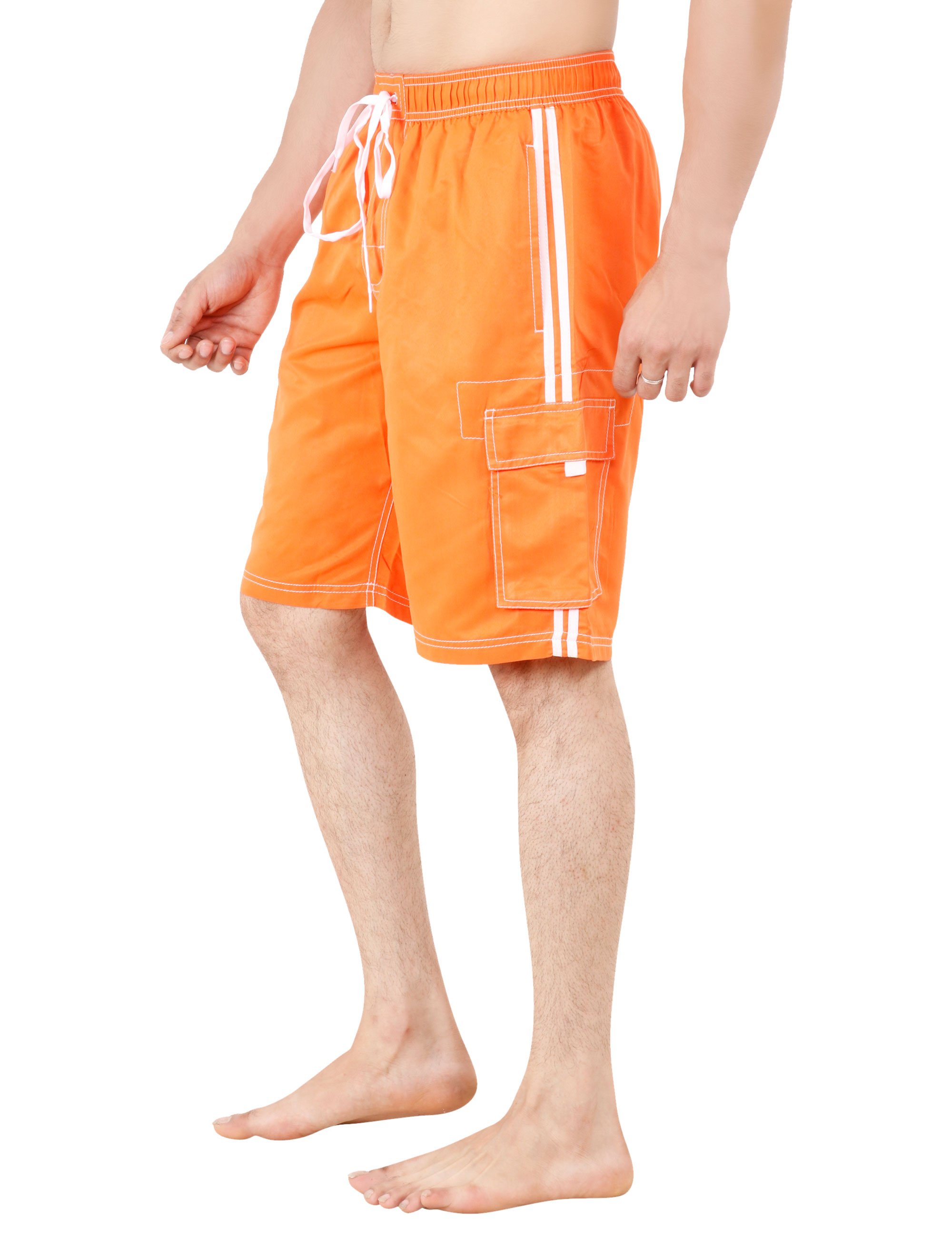 Para hombres bañadores bañadores tabla de nadar pantalones cortos vacaciones playa fiesta malla revestimiento divertido - Imagen 18 de 26