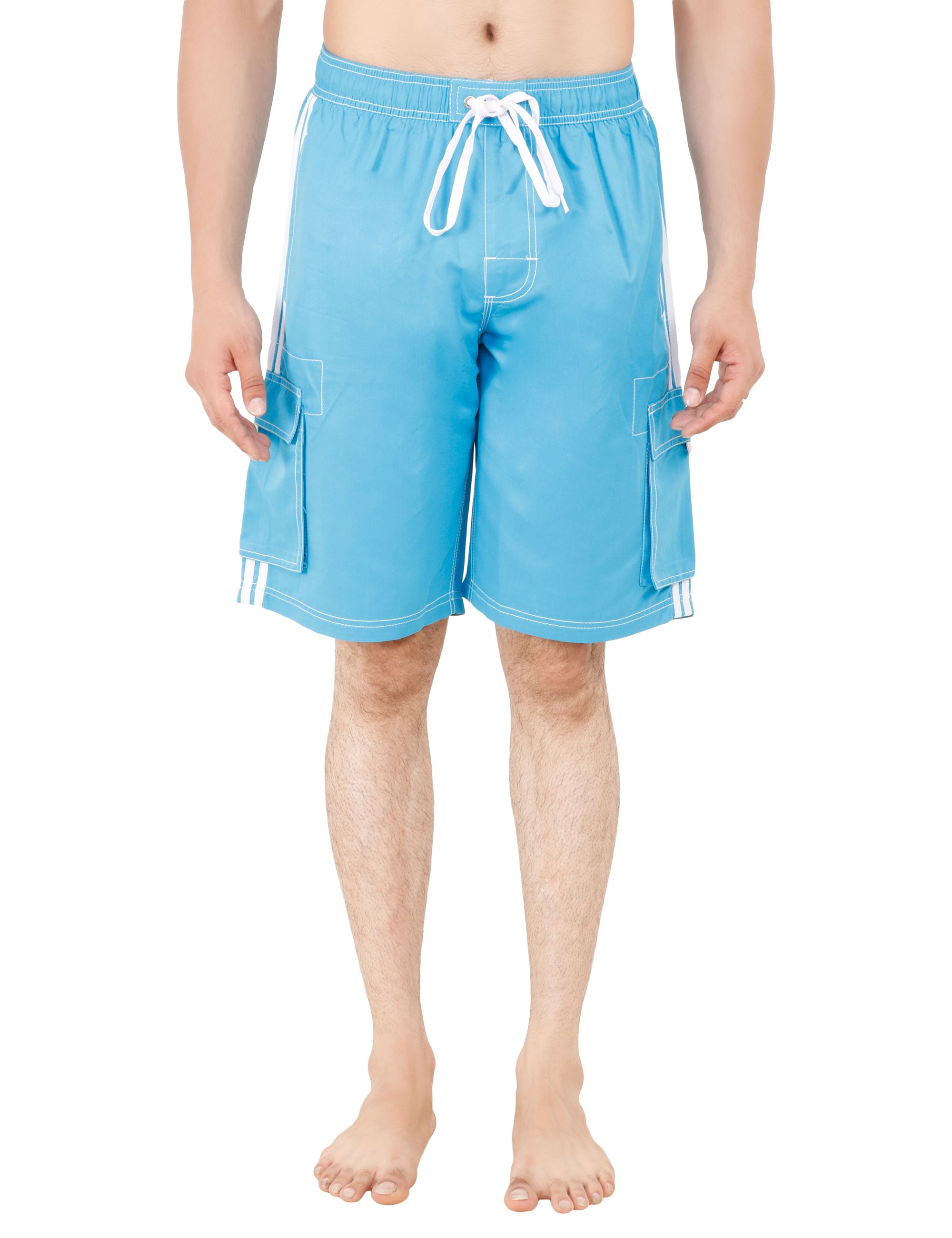 Para hombres bañadores bañadores tabla de nadar pantalones cortos vacaciones playa fiesta malla revestimiento divertido - Imagen 22 de 26