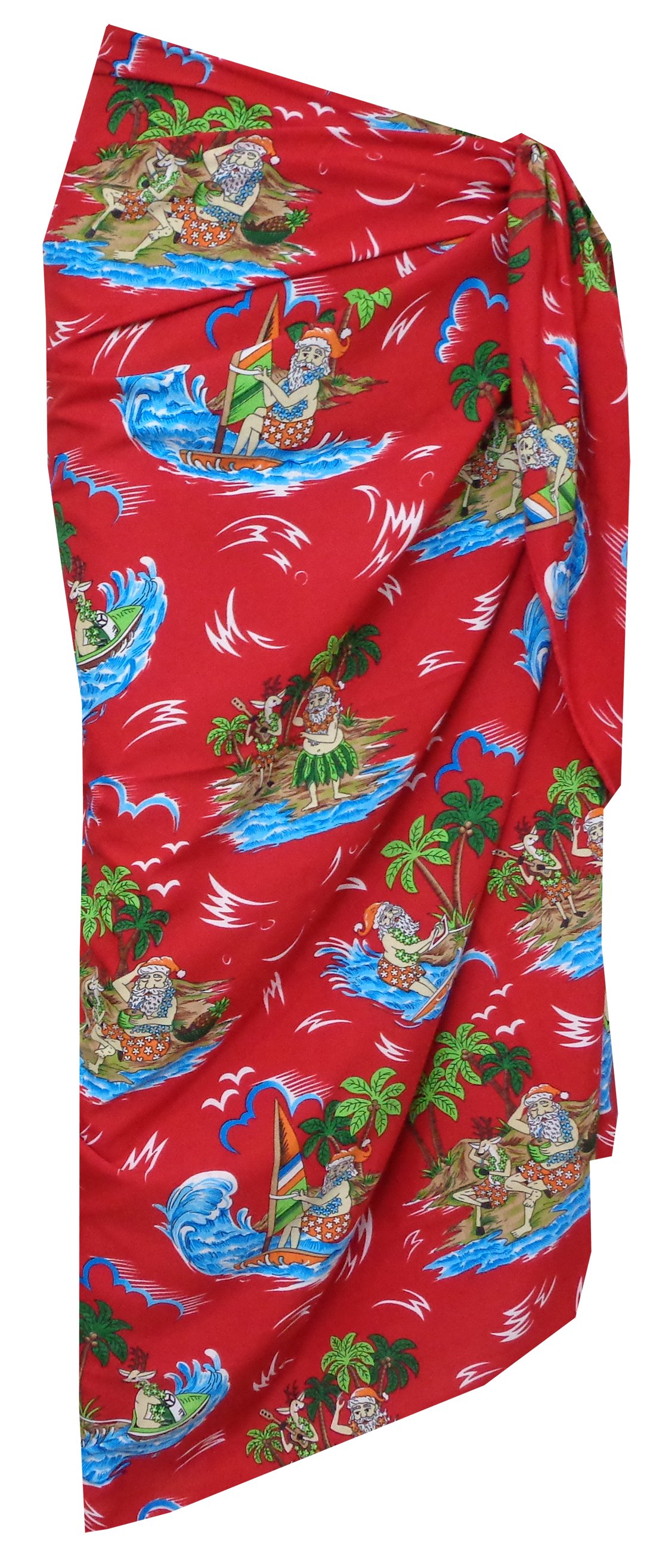 Sarong Wraps For Women mens Beach hawaiian Wraps Camp Vacation Tourist Party - Picture 4 of 11