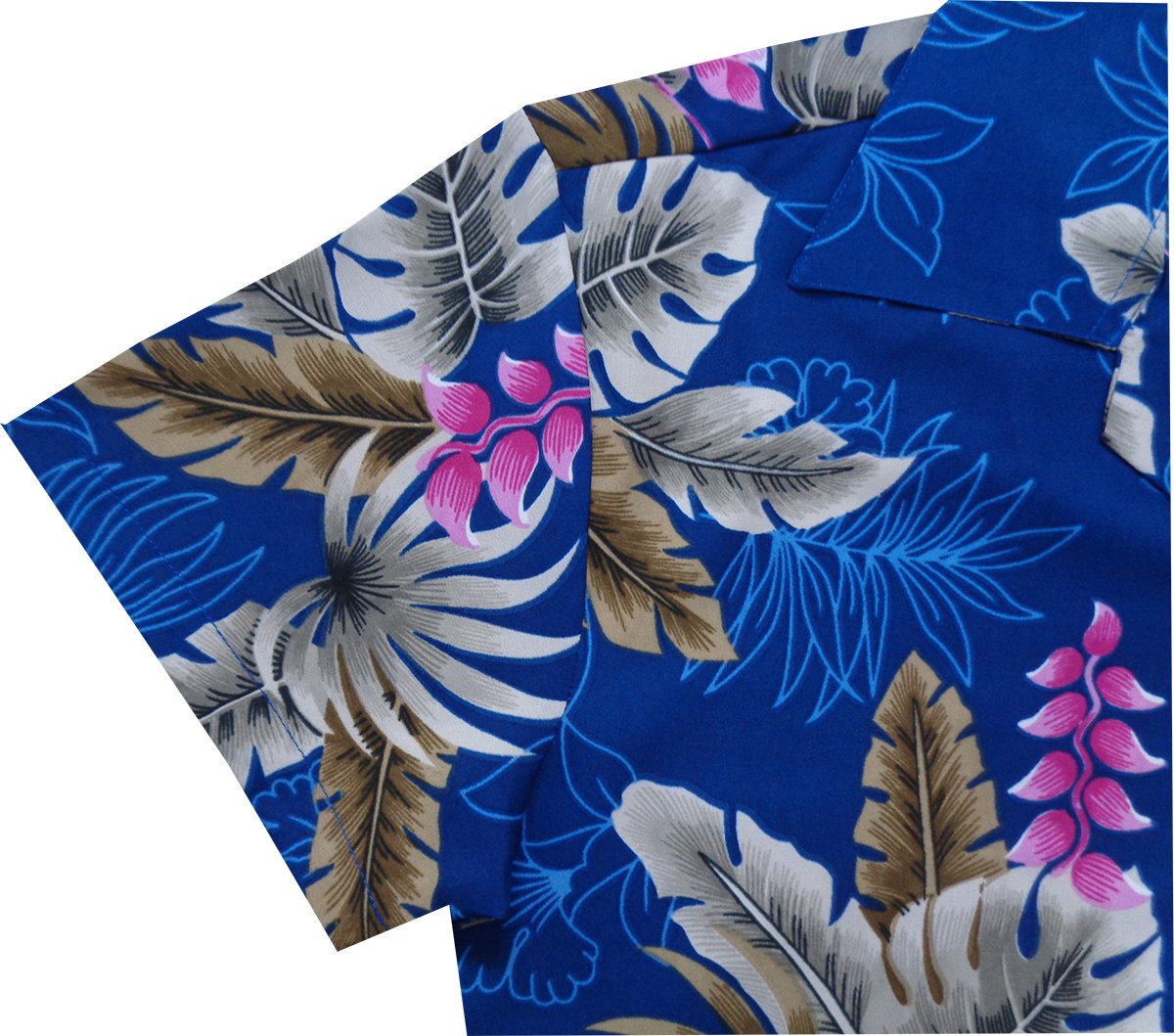 Boys Hawaiian Shirt Aloha Party Casual Camp Cruise vacation Tourist Beach Wear - Picture 8 of 27