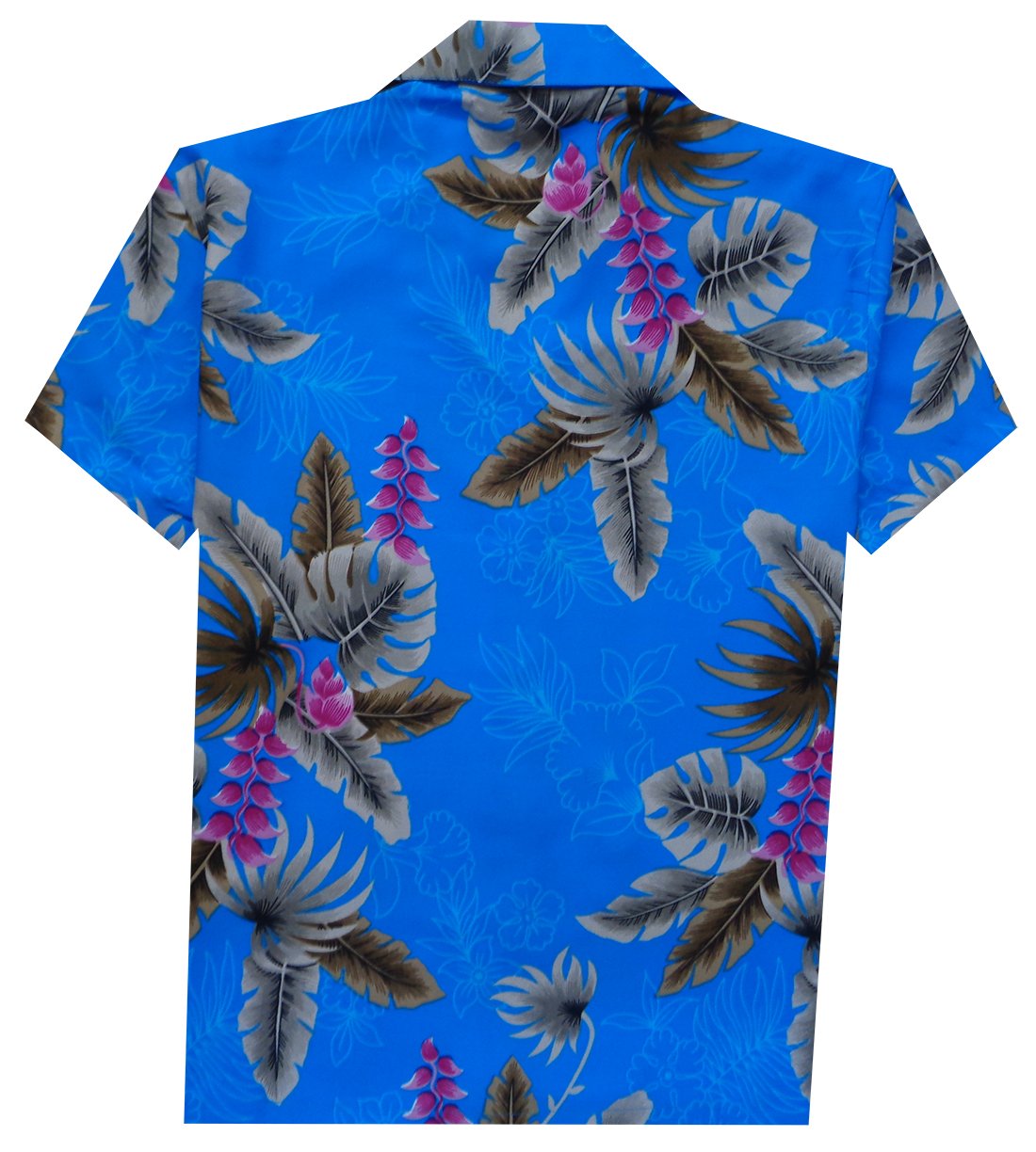 Boys Hawaiian Shirt Aloha Party Casual Camp Cruise vacation Tourist Beach Wear - Picture 16 of 27