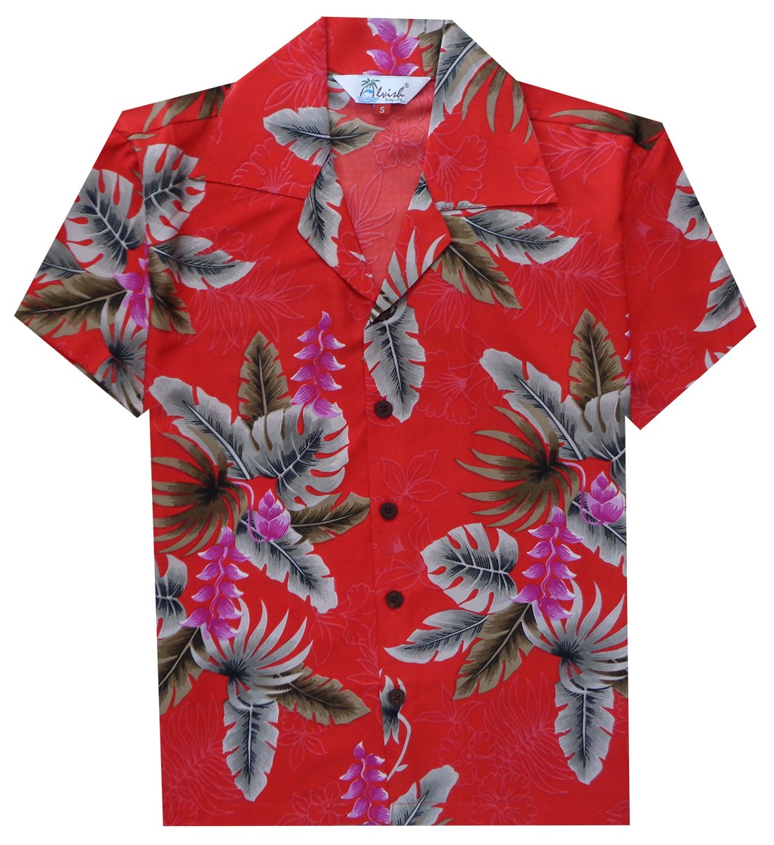 Boys Hawaiian Shirt Aloha Party Casual Camp Cruise vacation Tourist Beach Wear - Picture 19 of 27