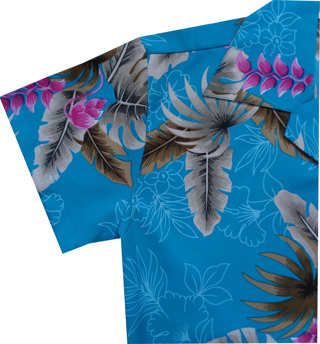 Boys Hawaiian Shirt Aloha Party Casual Camp Cruise vacation Tourist Beach Wear - Picture 26 of 27
