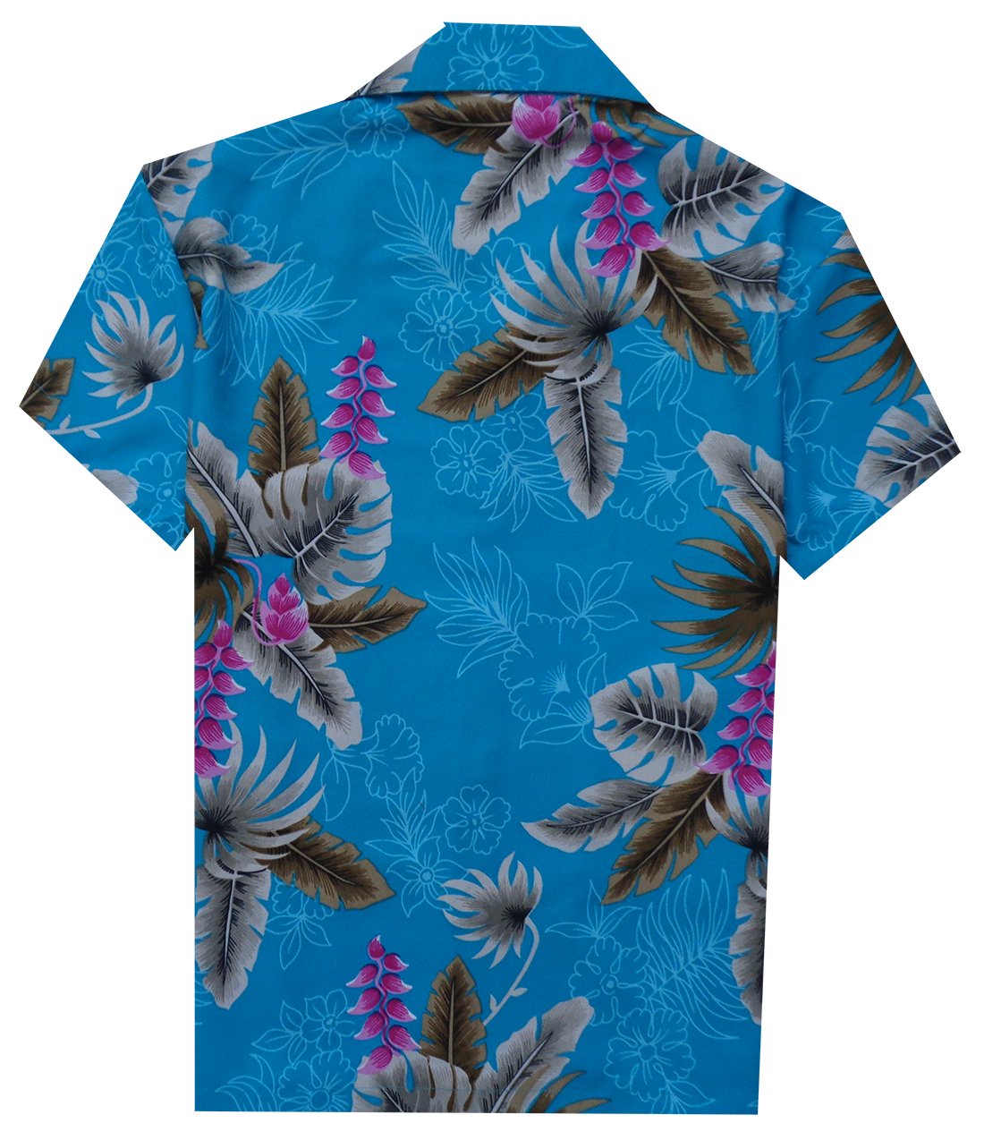 Boys Hawaiian Shirt Aloha Party Casual Camp Cruise vacation Tourist Beach Wear - Picture 25 of 27